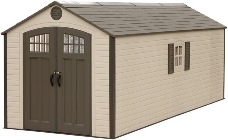Reviews - Lifetime 8x20 Storage Shed Worth It? Honest Pros & Cons Image 1 of Lifetime 8x20 storage shed worth it