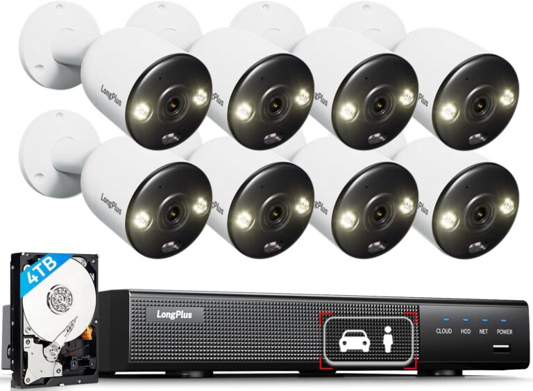Image 1 of LongPlus 4K PoE security camera system worth it