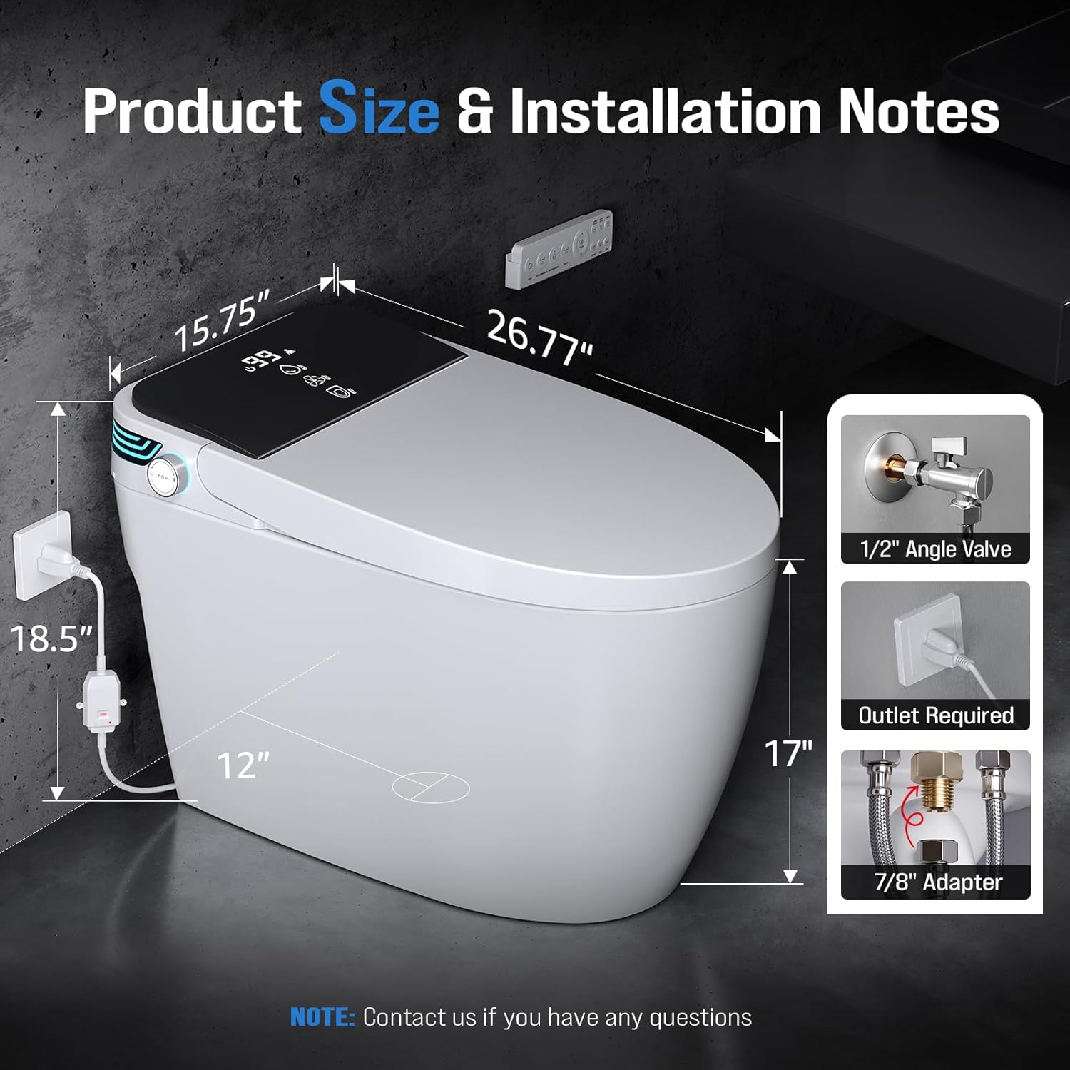 Loniko smart toilet worth buying,should I buy a Loniko smart toilet,Loniko U5-1-WK pros cons,best smart toilet with bidet,Loniko vs other smart toilets,smart toilet worth it unboxing and complete package contents