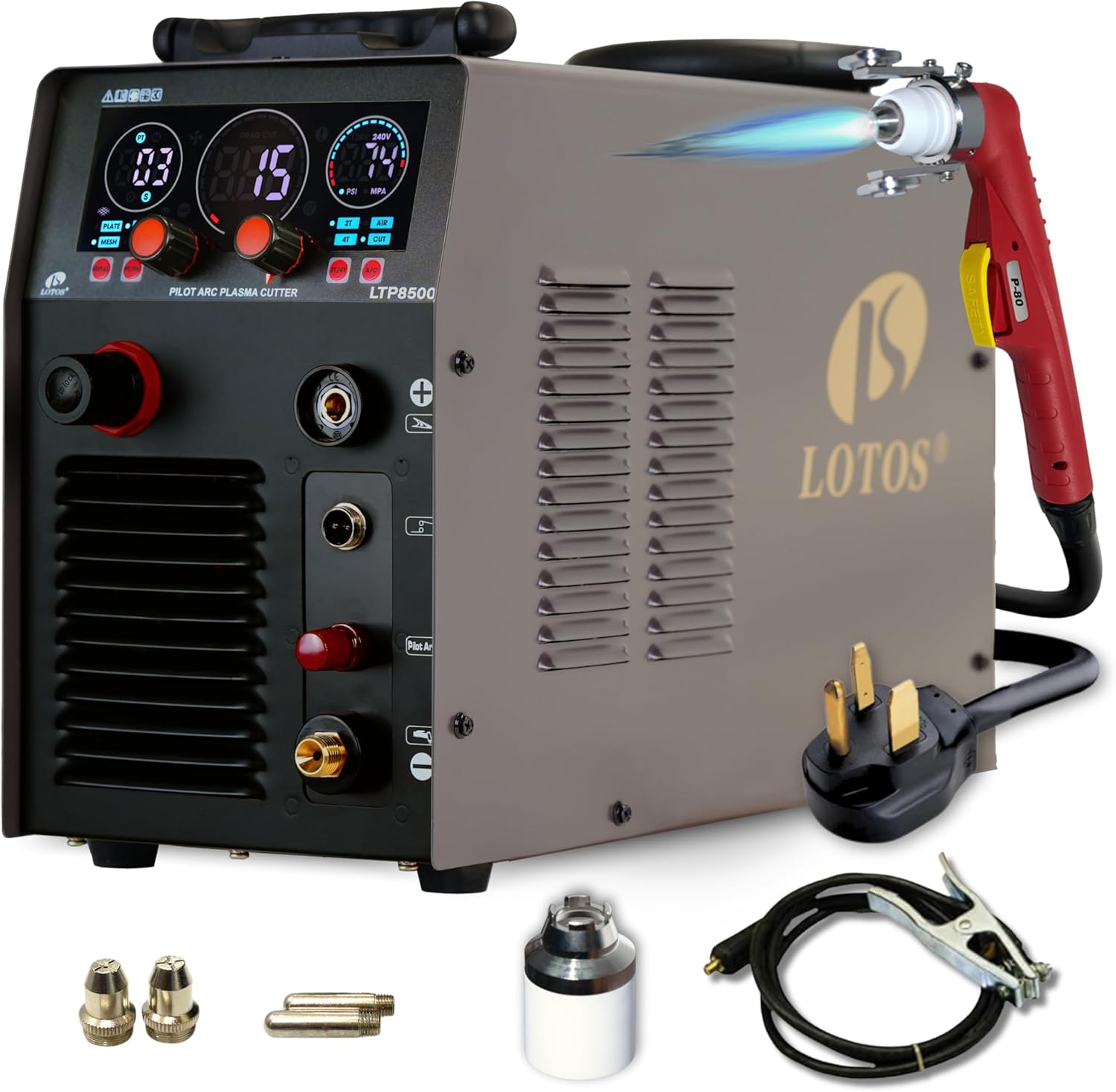 Lotos LTP8500 worth buying,should I buy Lotos LTP8500,LTP8500 vs alternatives,LTP8500 pros cons,Lotos plasma cutter worth it,best 85A plasma cutter - detailed features and technical specifications