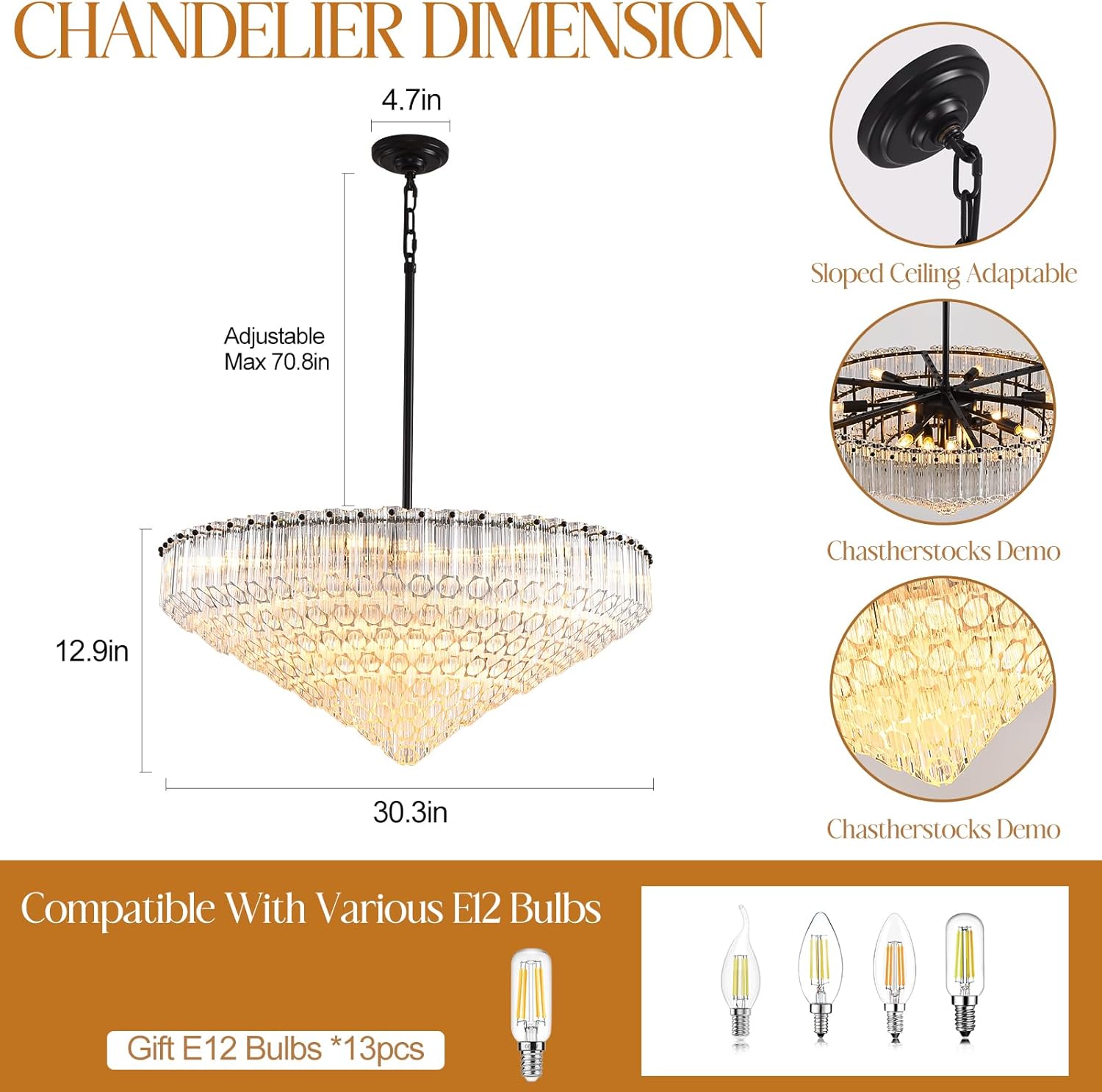 Step-by-step guide for MDEGLYO crystal chandelier worth buying,should I buy MDEGLYO chandelier,MDEGLYO vs other chandeliers,MDEGLYO crystal chandelier pros cons,best clear crystal chandelier,MDEGLYO 30-inch chandelier honest - complete tutorial