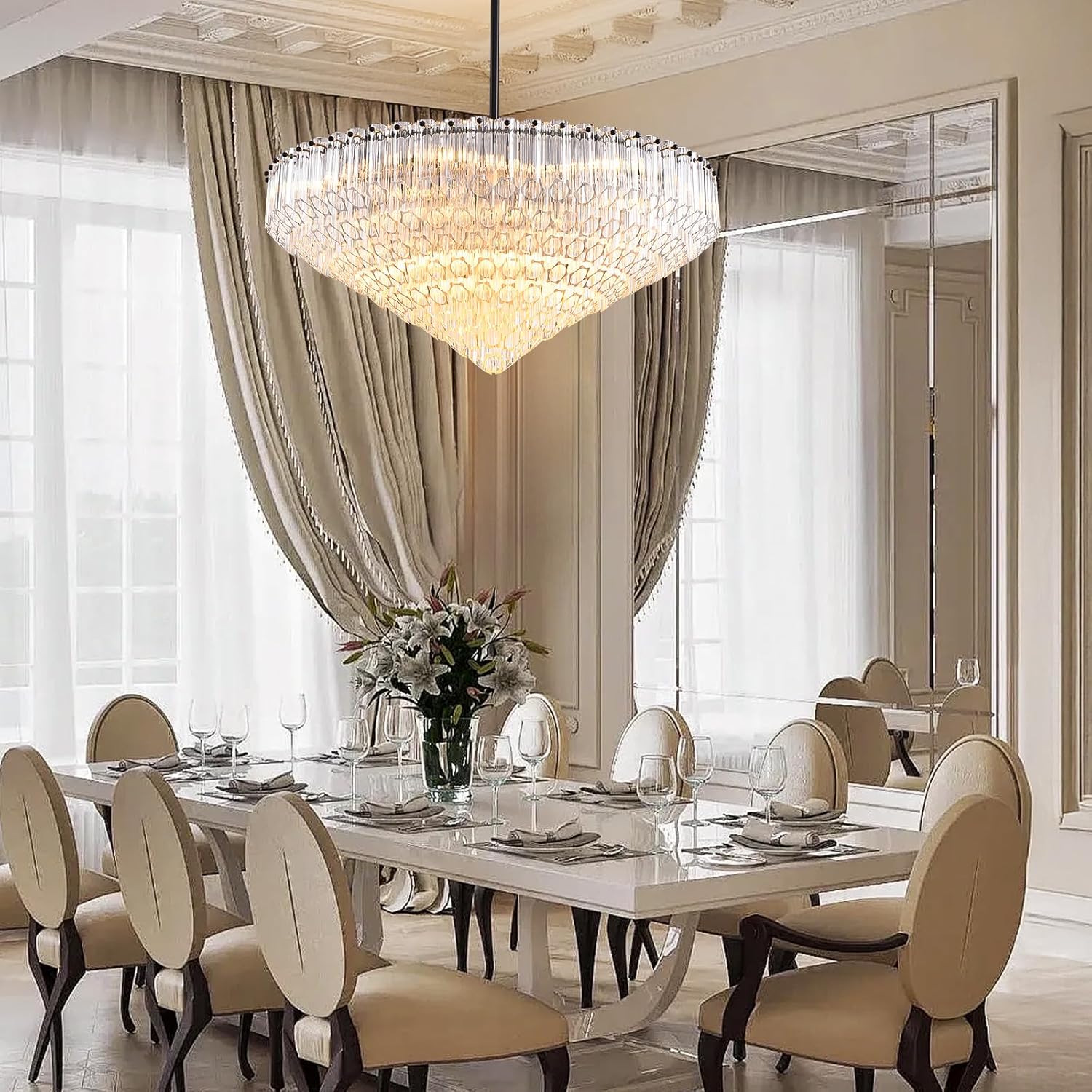 MDEGLYO crystal chandelier worth buying,should I buy MDEGLYO chandelier,MDEGLYO vs other chandeliers,MDEGLYO crystal chandelier pros cons,best clear crystal chandelier,MDEGLYO 30-inch chandelier honest performance testing and real-world results
