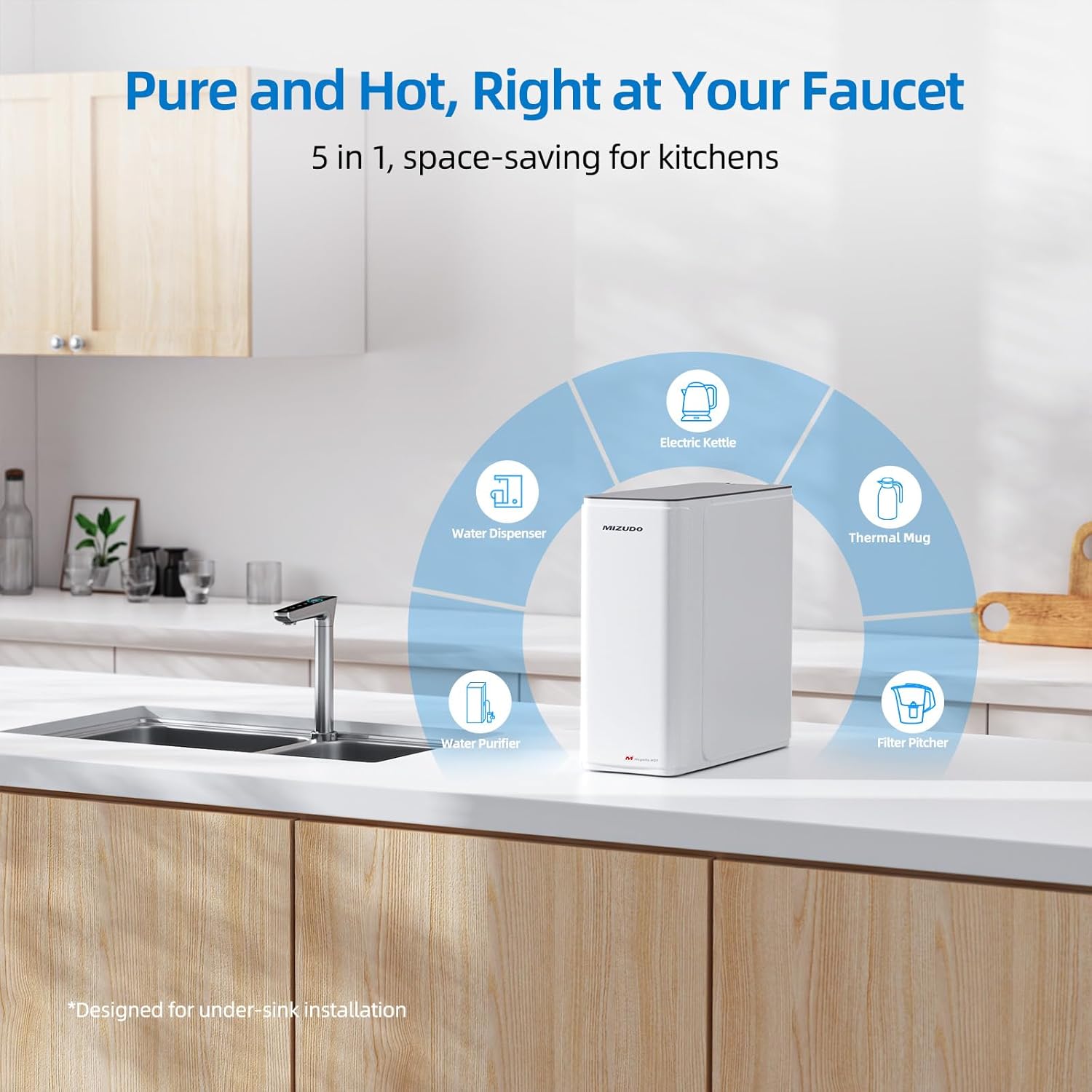 MIZUDO Smart WiFi RO System worth it,should I buy MIZUDO RO system,MIZUDO vs other tankless RO,MIZUDO 800GPD pros cons,best smart WiFi water filter,MIZUDO hot water dispenser honest unboxing and complete package contents