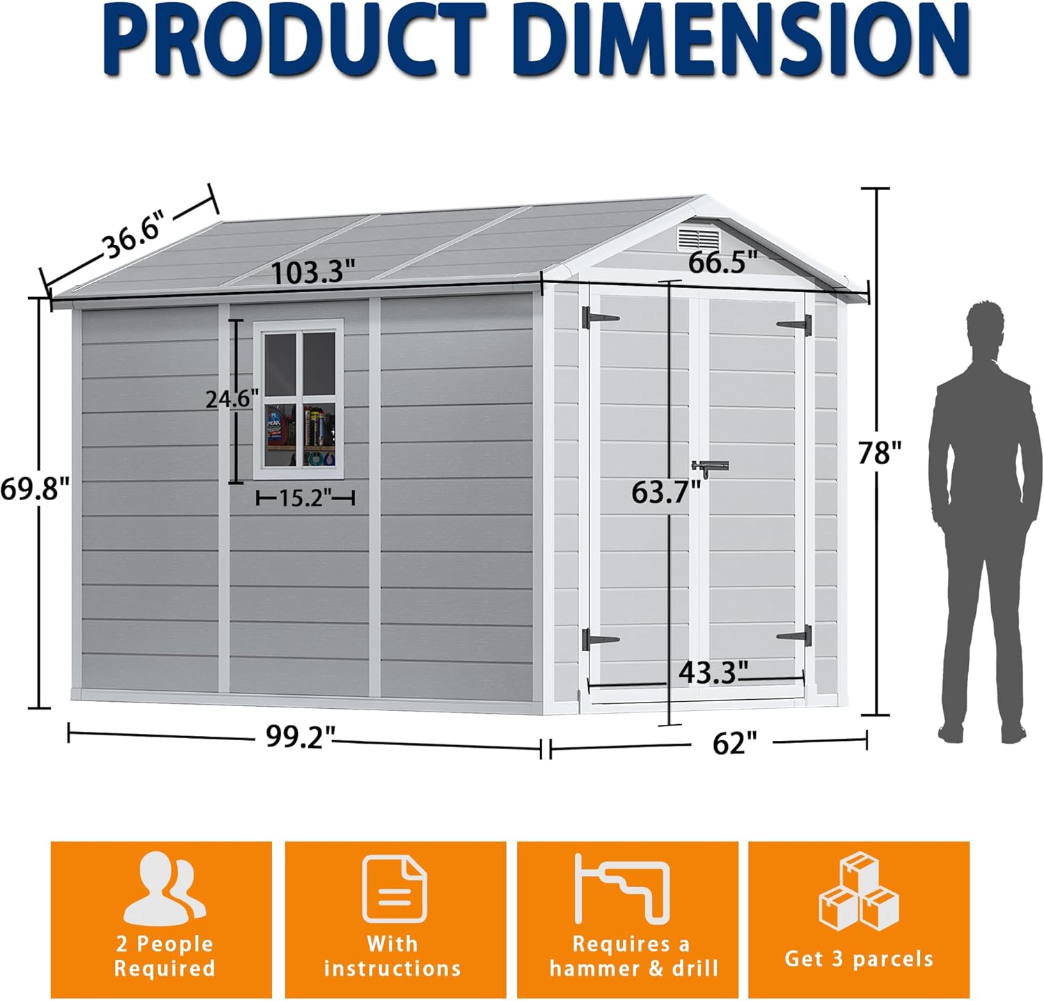 Reviews - MOOITZ Resin Storage Shed Worth It? Honest Pros & Cons MOOITZ resin storage shed worth it,should I buy MOOITZ shed,MOOITZ 8.7x5.5 shed pros cons,best resin storage shed with floor,MOOITZ shed honest opinion,MOOITZ vs other plastic sheds unboxing and complete package contents