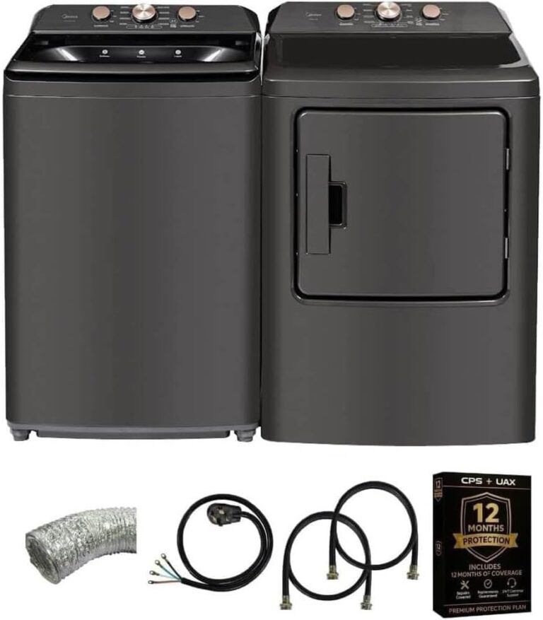Reviews - Midea Washer Dryer Set Worth It? Honest Pros & Cons Analysis Image 1 of Midea washer dryer set worth it-should I buy Midea washer dryer-Midea MLTW41A1BGPR pros cons-best Midea laundry pair-Midea washer dryer set honest-Midea vs other washer dryers
