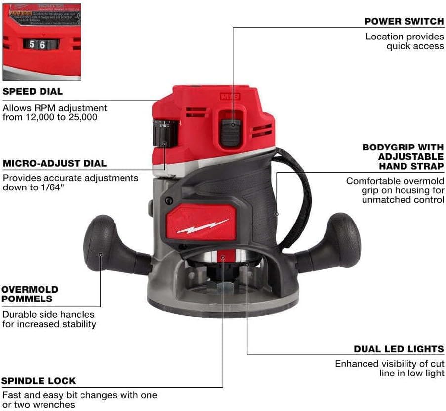Milwaukee M18 FUEL router worth it,should I buy Milwaukee M18 router,Milwaukee router vs DeWalt,M18 FUEL router pros cons,best cordless router,2838-20 router worth buying unboxing and complete package contents