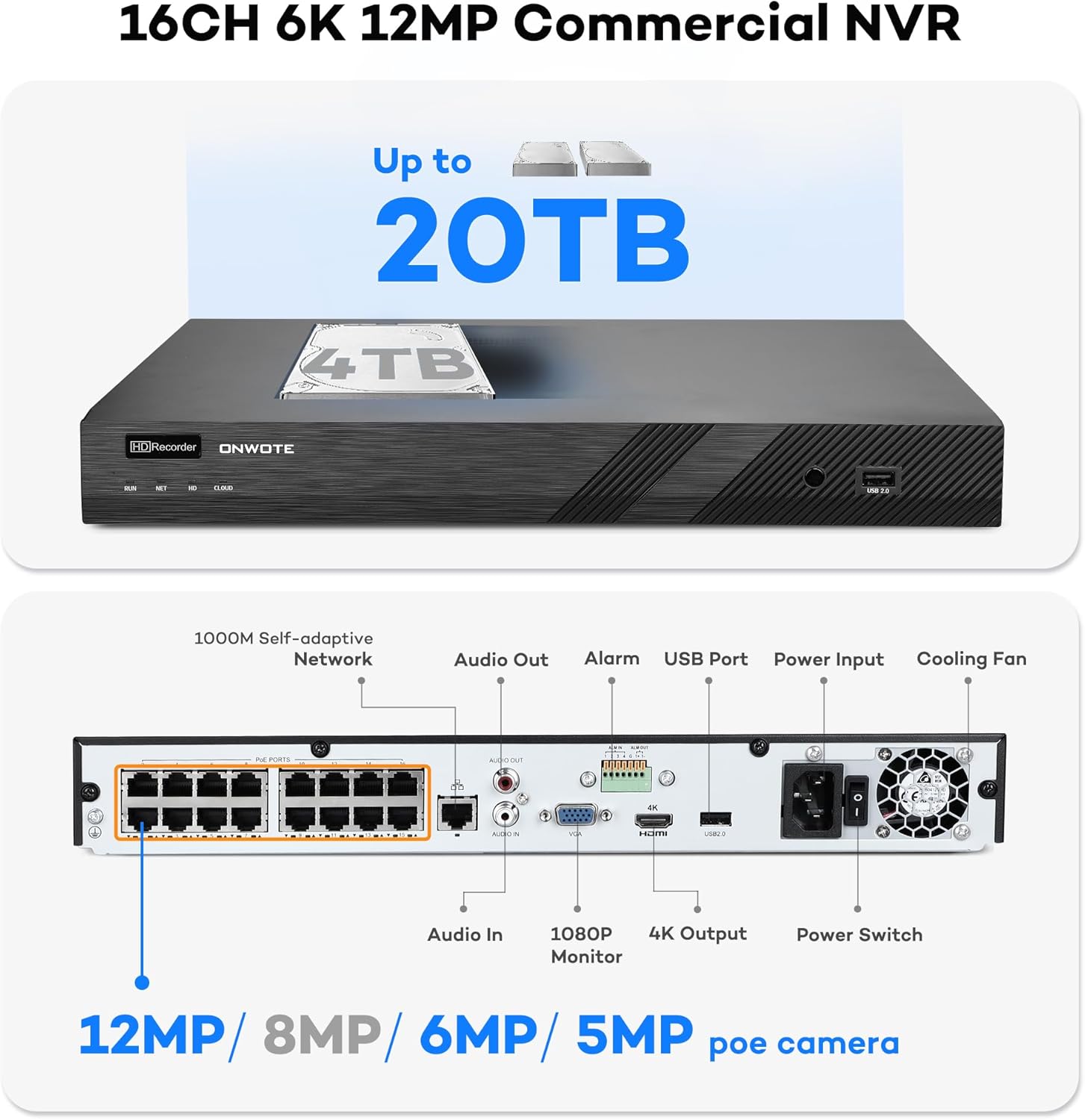 Reviews - ONWOTE 16 Channel PoE System Worth It? Honest Pros & Cons ONWOTE 16 channel PoE system worth it,should I buy ONWOTE security system,ONWOTE vs other PoE systems,ONWOTE 16 channel pros cons,best commercial PoE camera system,ONWOTE 16CH worth buying unboxing and complete package contents