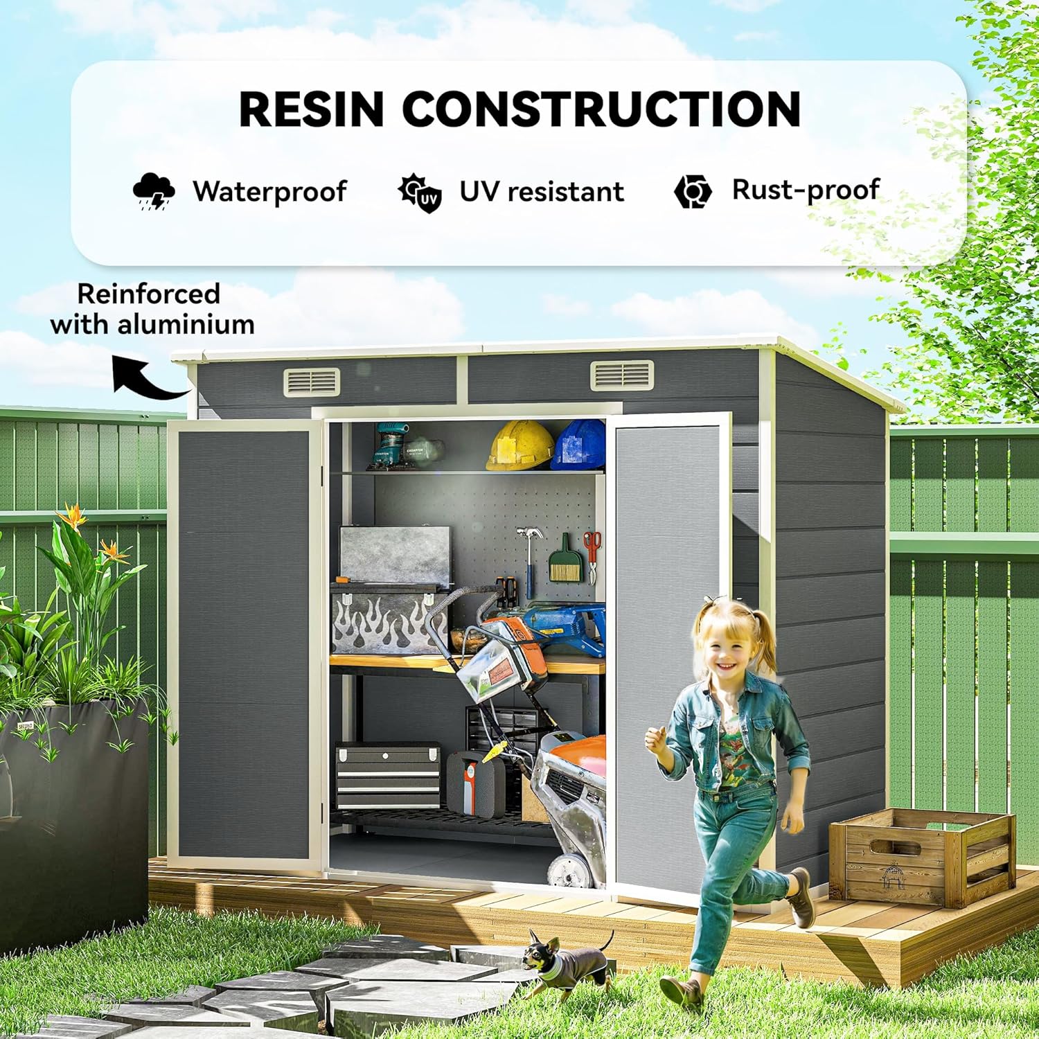Outsunny 8x4 shed worth buying,should I buy an Outsunny shed,Outsunny shed pros and cons,best outdoor storage shed,Outsunny vs other resin sheds,Outsunny 8x4 shed honest assessment performance testing and real-world results