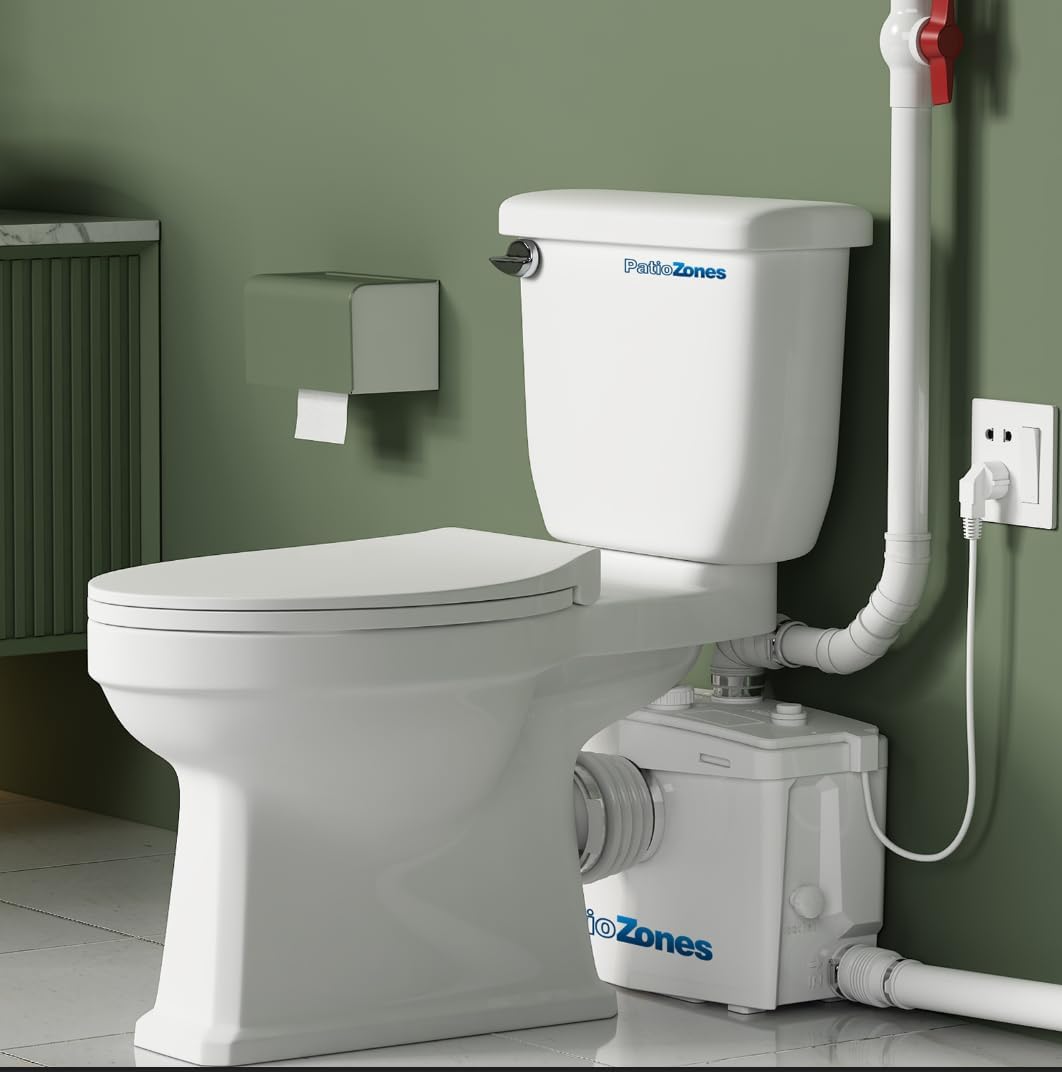 Reviews - PatioZone Macerating Toilet Worth Buying? Our Honest Pros & Cons PatioZone macerating toilet worth buying,should I buy a PatioZone macerating toilet,PatioZone vs other macerating toilets,PatioZone macerating toilet pros cons,best macerating toilet for basement,PatioZone 800W toilet honest - detailed features and technical specifications