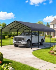 Image 1 of Patiowell 12x20 metal carport worth it