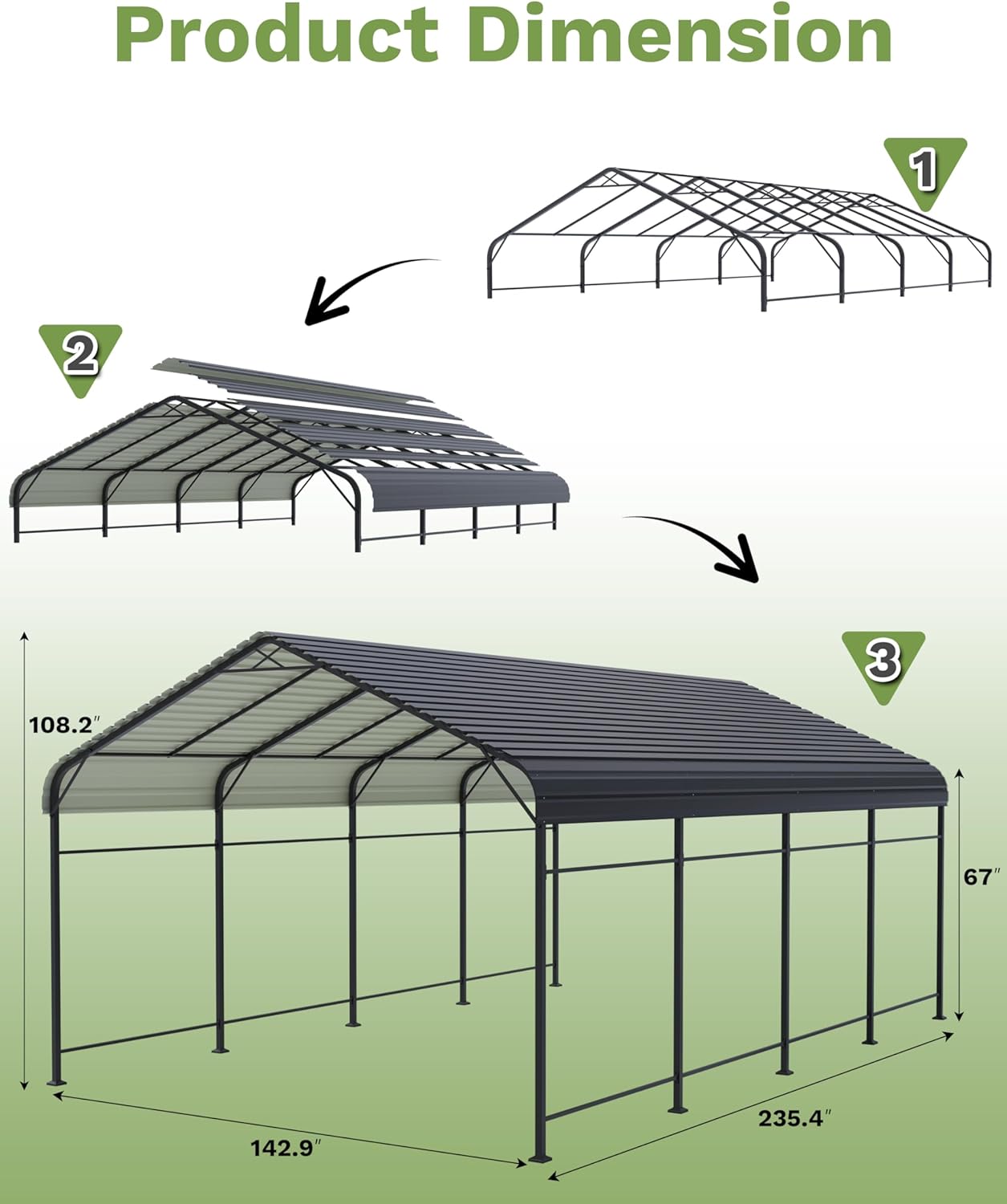 Step-by-step guide for Patiowell 12x20 metal carport worth it,should I buy Patiowell carport,Patiowell carport pros cons,best metal carport for trucks,heavy duty carport worth buying,Patiowell vs other carports - complete tutorial
