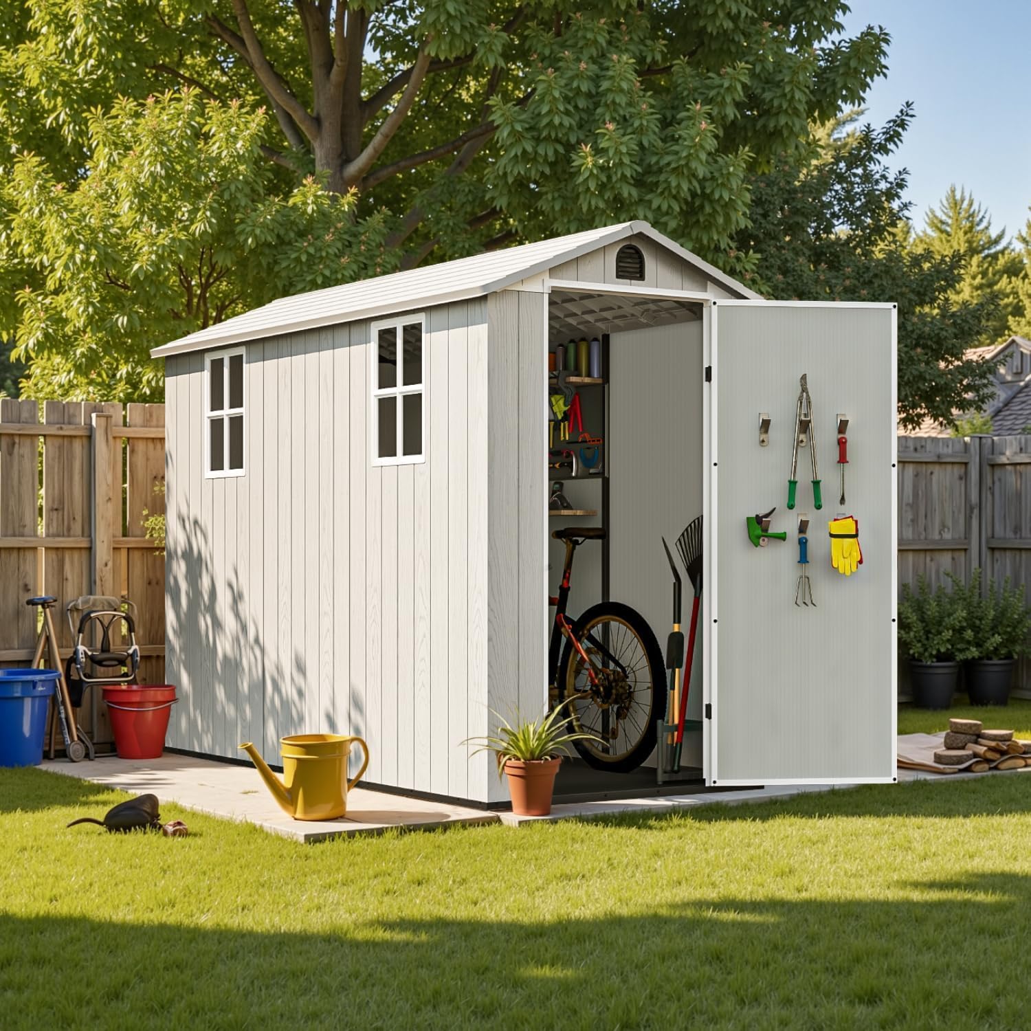 Patiowell 4x8 plastic shed worth it,should I buy Patiowell shed,Patiowell shed pros cons,best 4x8 plastic storage shed,Patiowell shed vs alternatives,Patiowell shed worth buying - detailed features and technical specifications