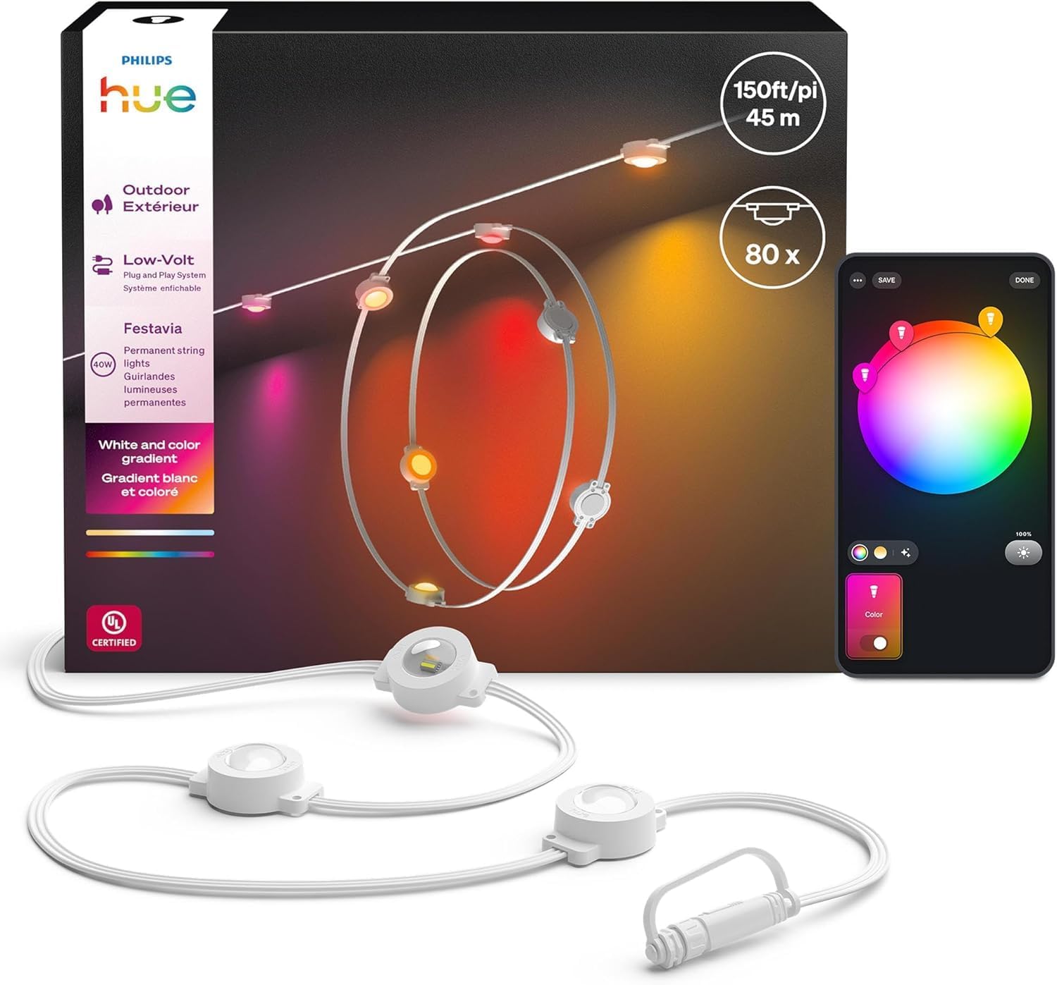 Philips Hue Festavia worth buying,Philips Hue Festavia pros cons,Philips Hue Festavia vs alternatives,should I buy Philips Hue Festavia,best permanent outdoor string lights,Philips Hue Festavia honest opinion - detailed features and technical specifications