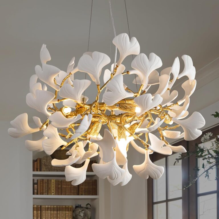 Image 1 of Plsintly gold ginkgo chandelier worth it