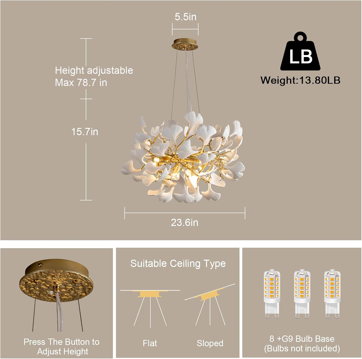 Plsintly gold ginkgo chandelier worth it,should I buy the Plsintly ginkgo chandelier,Plsintly chandelier pros and cons,best modern gold leaf chandelier,Plsintly vs other ginkgo chandeliers,is the Plsintly ceramic chandelier good unboxing and complete package contents