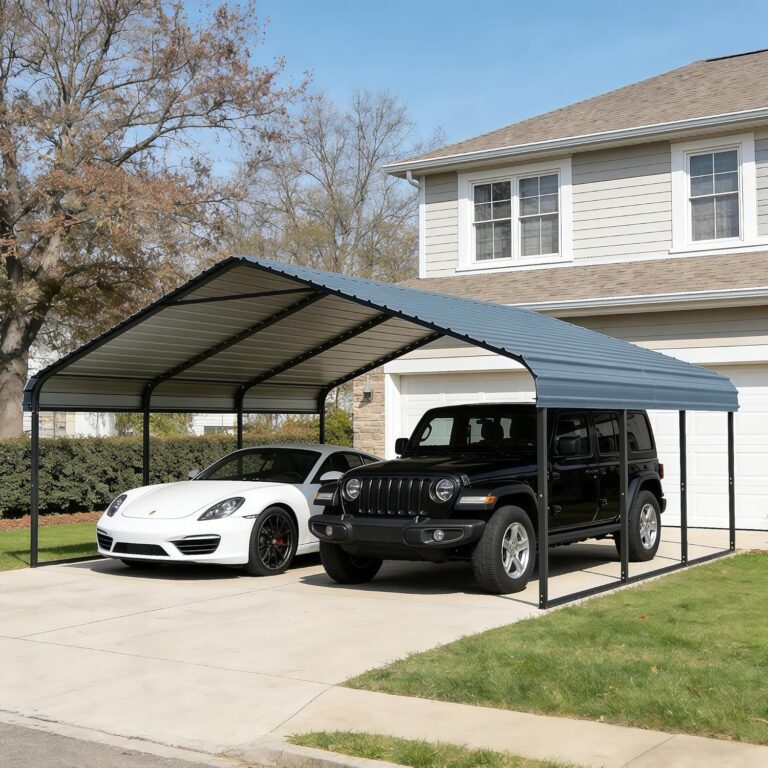 Reviews - Poborin 20x20 Carport Worth It? Honest Pros & Cons Analysis Image 1 of Poborin 20x20 carport worth it