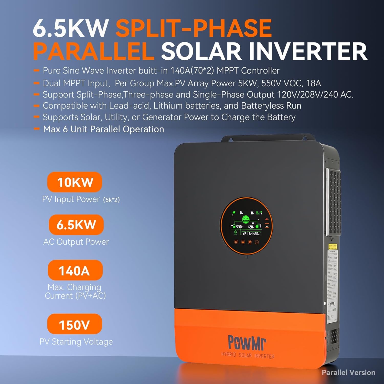 PowMr 6500W inverter worth it,should I buy PowMr 6500W inverter,PowMr 6500W vs alternatives,PowMr 6500W pros cons,best 6500W solar inverter,PowMr 6500W hybrid inverter honest performance testing and real-world results