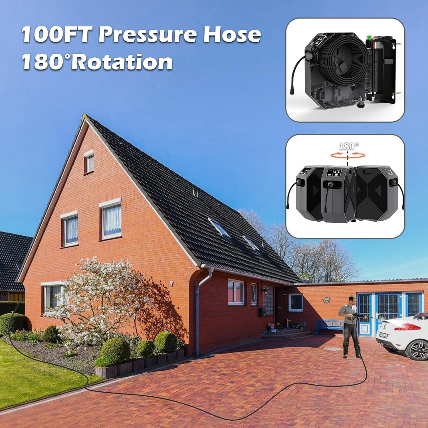 Step-by-step guide for QIOMALA wall mounted pressure washer,should I buy QIOMALA pressure washer,QIOMALA 5000 PSI pros cons,wall mounted pressure washer worth buying,best wall mounted power washer,QIOMALA vs other pressure washers - complete tutorial