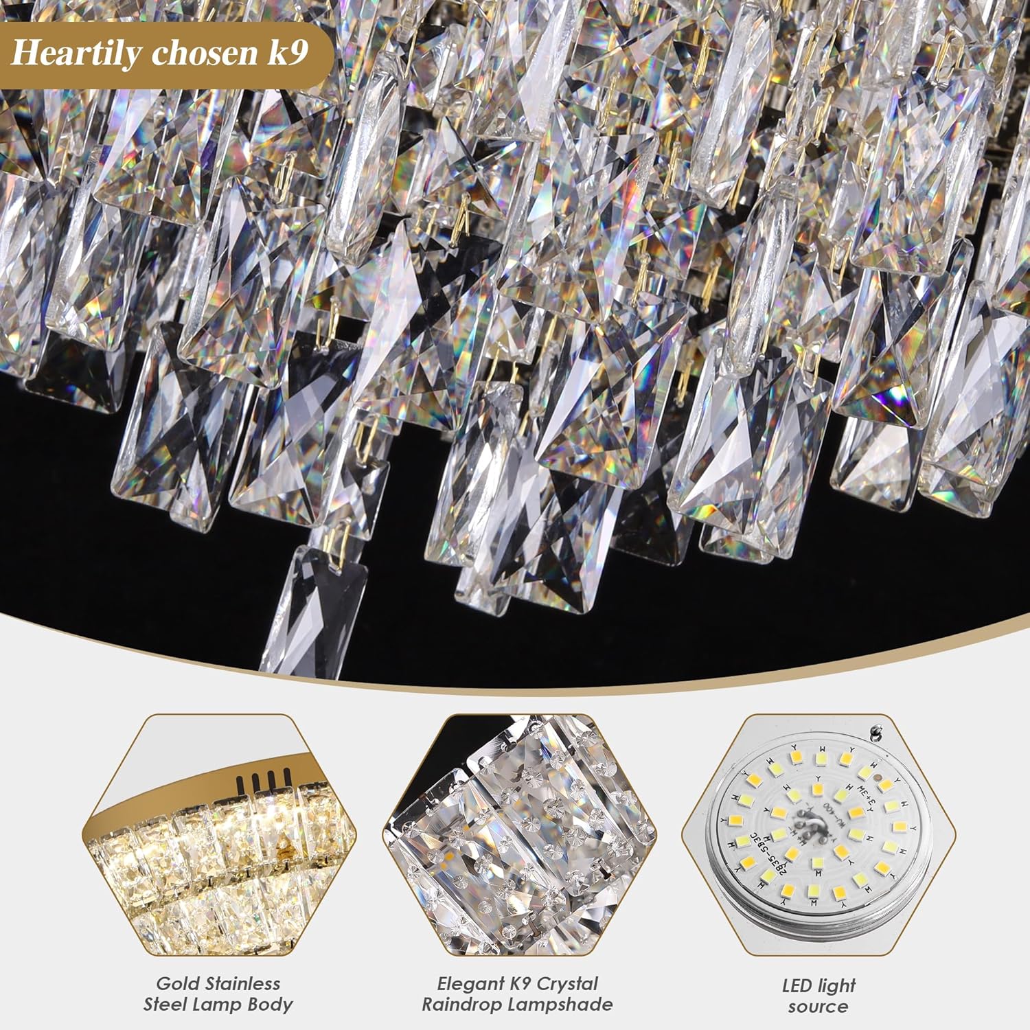 Reviews - REDSTAR Crystal Ceiling Light Worth It? Honest Pros & Cons Analysis REDSTAR crystal ceiling light worth it,should I buy REDSTAR crystal ceiling light,REDSTAR crystal chandelier pros cons,best smart flush mount ceiling light,REDSTAR A401 model honest,crystal raindrop chandelier vs alternatives performance testing and real-world results