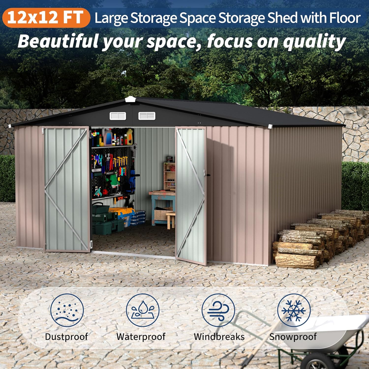 Reljofum 12x12 metal shed worth it,should I buy a Reljofum metal shed,Reljofum shed pros and cons,best 12x12 metal storage shed,metal garden shed worth buying,Reljofum vs other metal sheds performance testing and real-world results