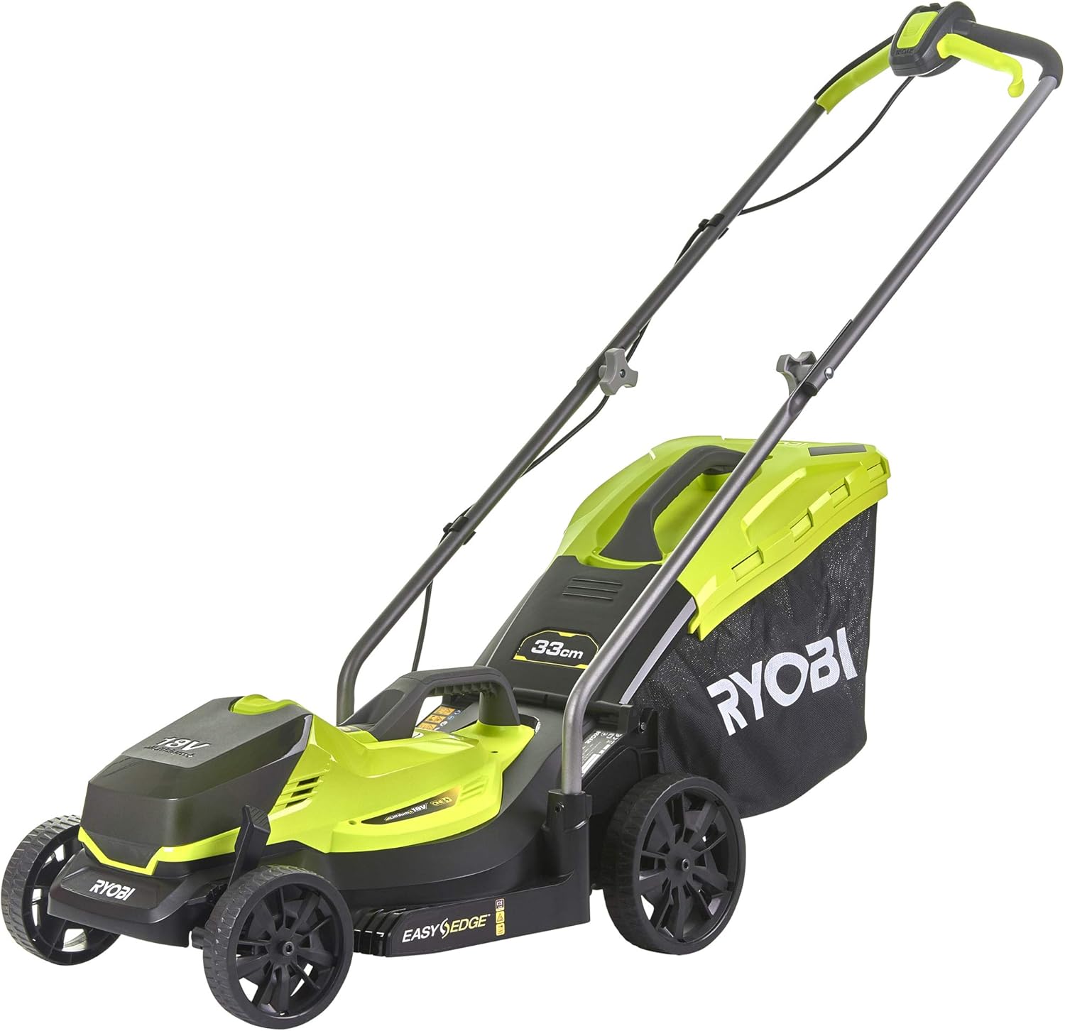 Ryobi RLM18X33B40 worth buying,Ryobi 33cm mower pros cons,Ryobi RLM18X33B40 vs alternatives,should I buy Ryobi cordless mower,best Ryobi ONE+ lawn mower,Ryobi RLM18X33B40 honest opinion - detailed features and technical specifications