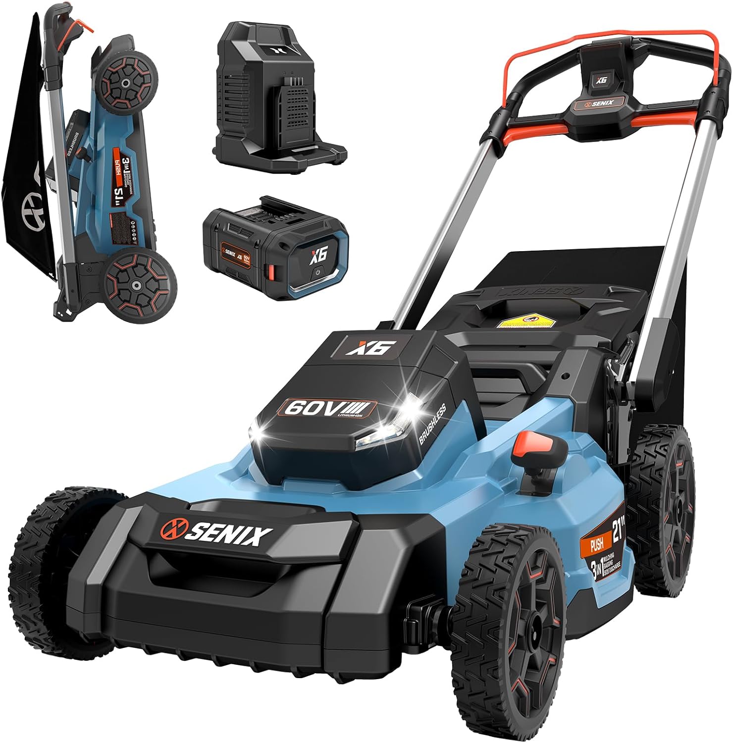 Reviews - SENIX X6 Lawn Mower Worth It? Honest Pros & Cons Analysis SENIX X6 lawn mower worth it,should I buy SENIX X6 lawn mower,SENIX X6 vs other mowers,SENIX X6 pros and cons,SENIX X6 worth buying,best 60V cordless lawn mower - detailed features and technical specifications