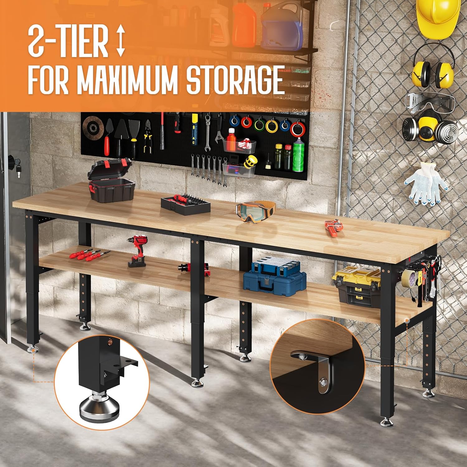 SPECRAFT 96-inch workbench worth buying,SPECRAFT workbench pros cons,best heavy duty workbench for garage,SPECRAFT adjustable workbench vs competitors,should I buy the SPECRAFT 96x24 workbench,SPECRAFT workbench with power outlets honest performance testing and real-world results