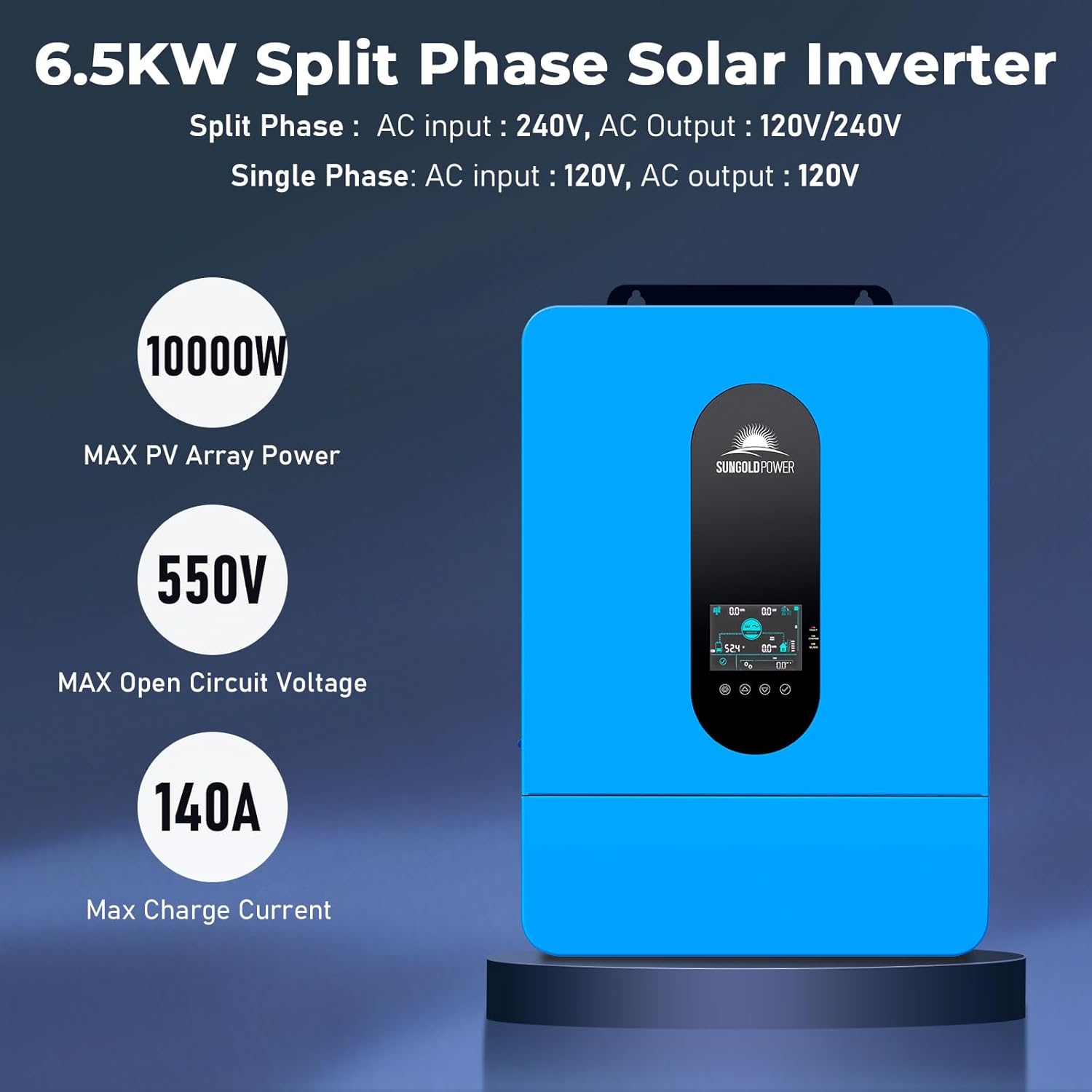 SUNGOLDPOWER 6500W inverter worth it,SUNGOLDPOWER 6500W pros cons,best 48V split phase inverter,SPH6548P inverter honest,should I buy SUNGOLDPOWER 6500W,SUNGOLDPOWER 6500W vs alternatives unboxing and complete package contents