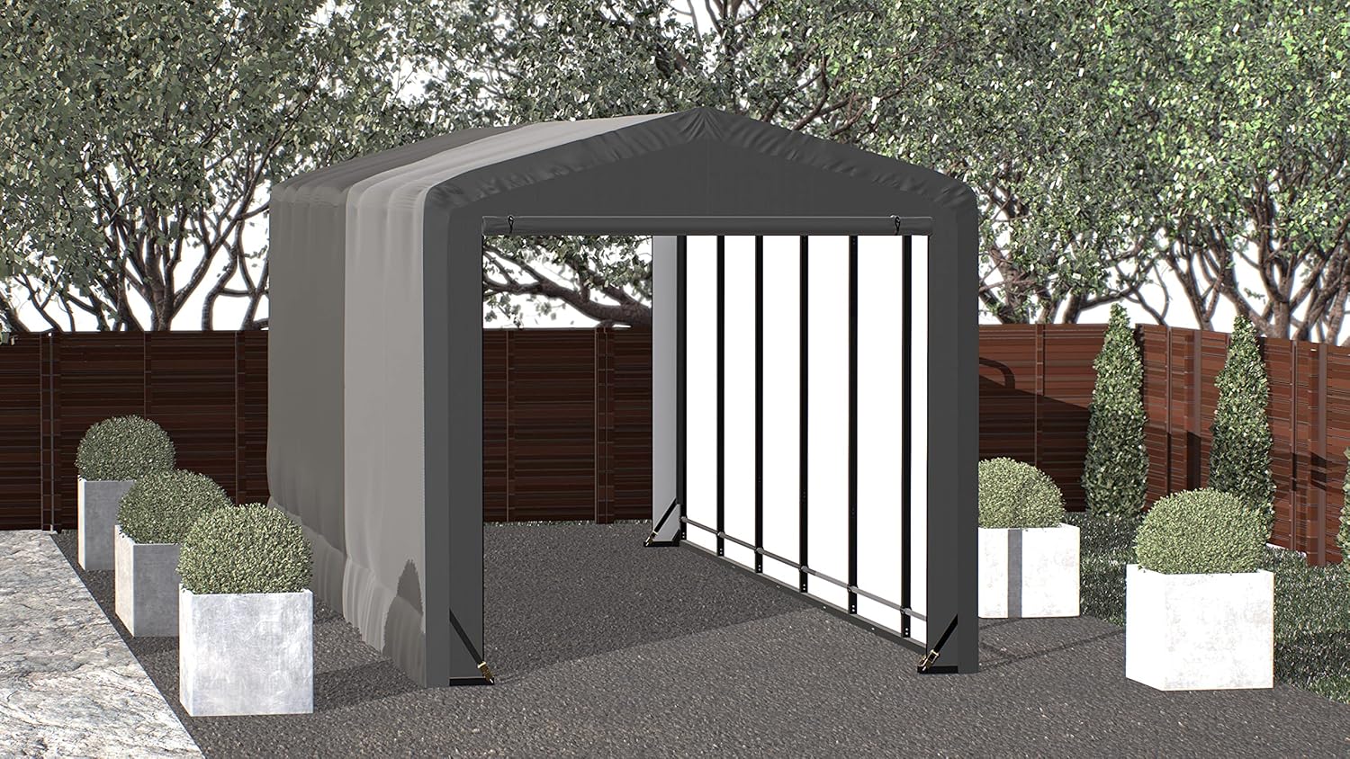 ShelterTube Garage worth buying,ShelterTube pros and cons,ShelterTube vs other shelters,should I buy a ShelterTube,best heavy duty storage shelter,ShelterLogic ShelterTube honest unboxing and complete package contents