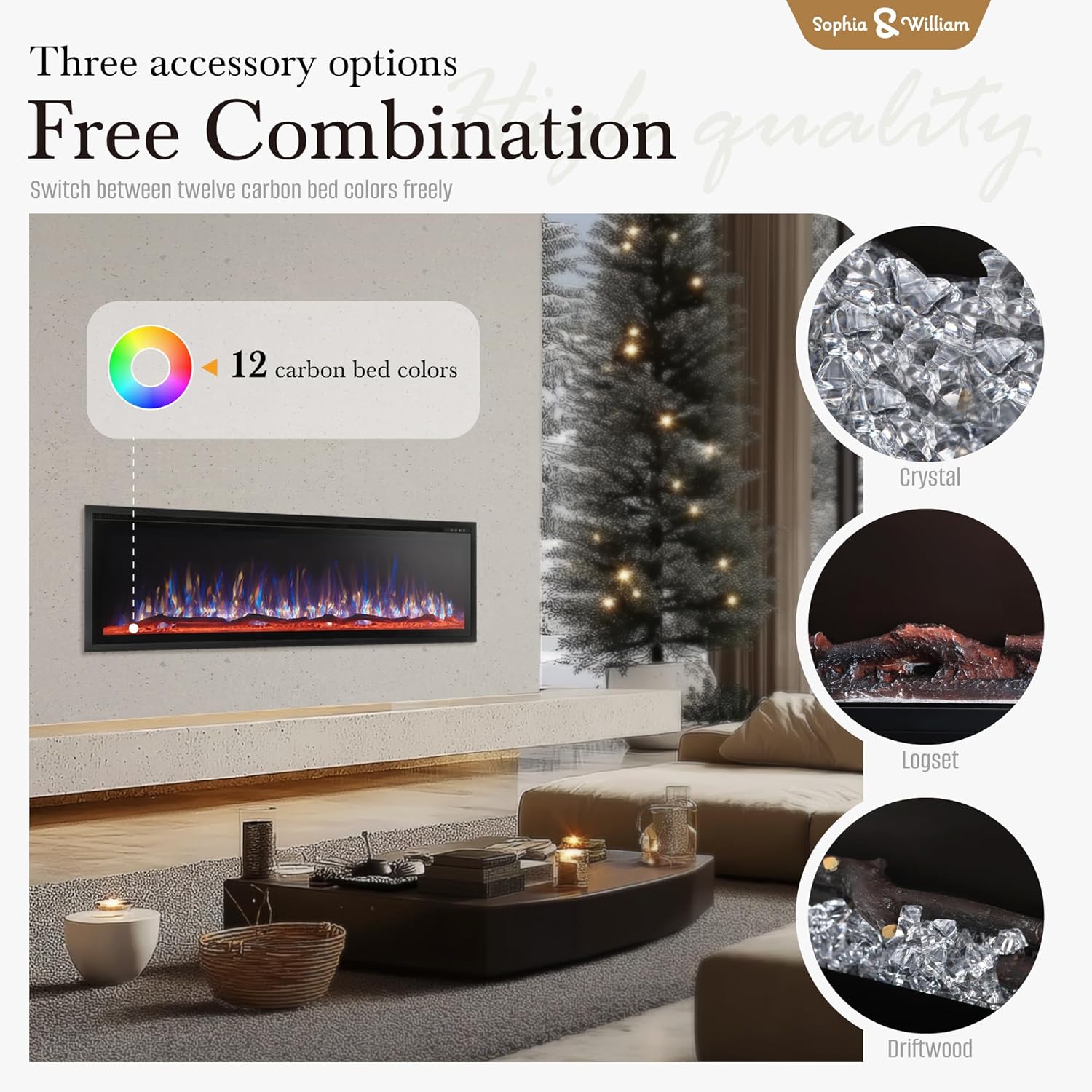 Sophia & William electric fireplace worth it,should I buy Sophia & William fireplace,Sophia & William fireplace pros cons,best 60 inch electric fireplace,Sophia & William fireplace vs alternatives,electric fireplace worth buying performance testing and real-world results