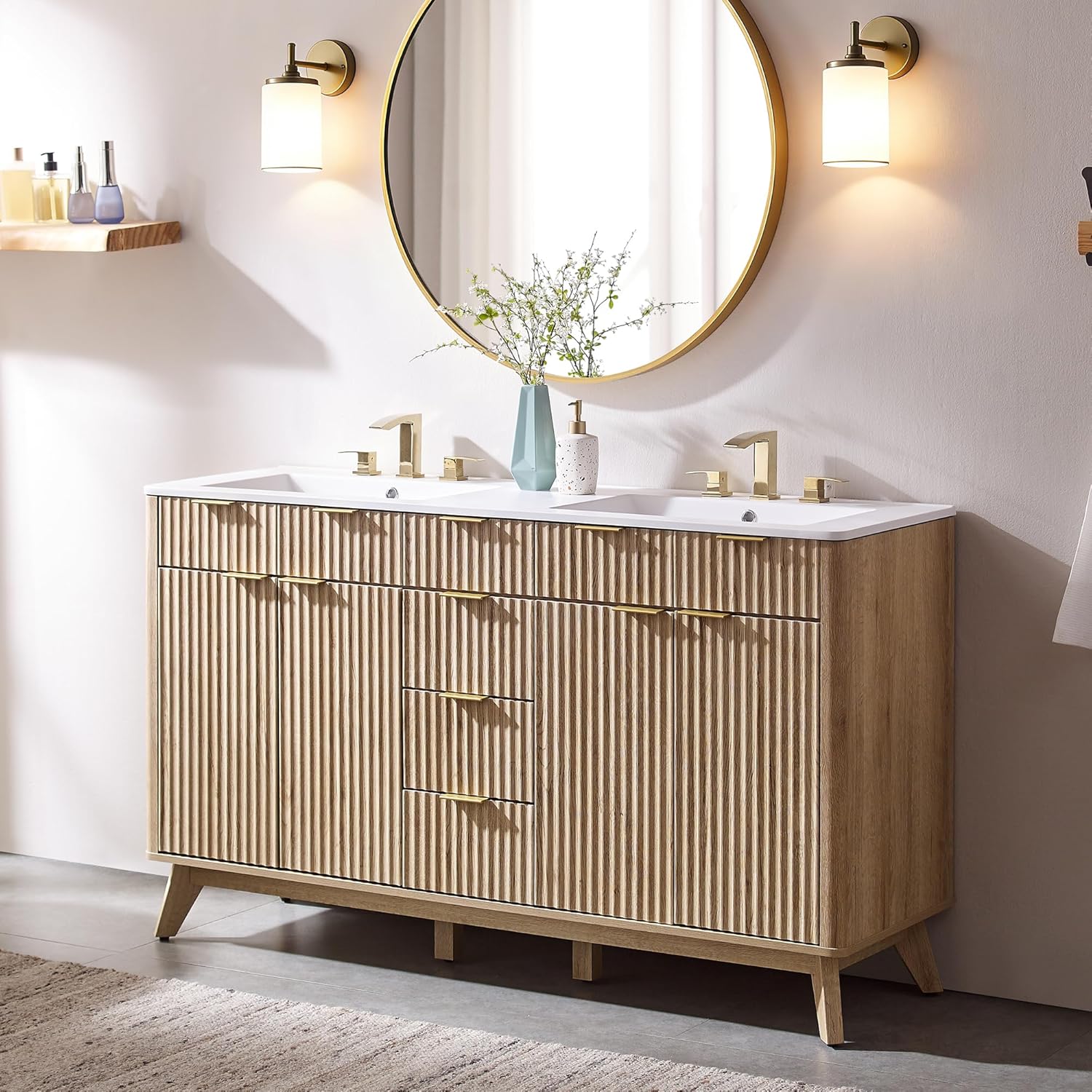 Step-by-step guide for T4TREAM 60 inch bathroom vanity worth it,should I buy T4TREAM vanity,T4TREAM vanity pros cons,best 60 inch bathroom vanity cabinet,T4TREAM vs other vanities,T4TREAM natural oak vanity honest - complete tutorial