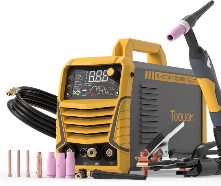 Reviews - TOOLIOM 200A TIG Welder Worth It? Our Honest Pros & Cons Image 1 of TOOLIOM 200A TIG welder worth it