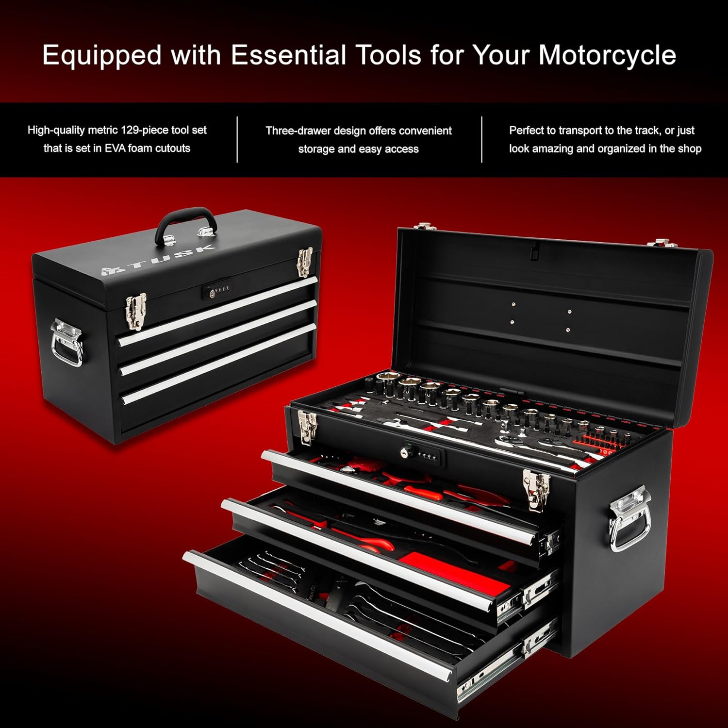 TUSK tool box worth buying,should I buy TUSK tool box,TUSK tool box pros cons,best portable tool box,TUSK 129-piece tool set honest,TUSK tool box vs alternatives unboxing and complete package contents