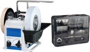 Image 1 of Tormek T-8 Hand Tool Kit worth it-Tormek T-8 pros and cons-should I buy Tormek T-8-best water cooled sharpening system-Tormek T-8 vs alternatives-Tormek Hand Tool Kit honest