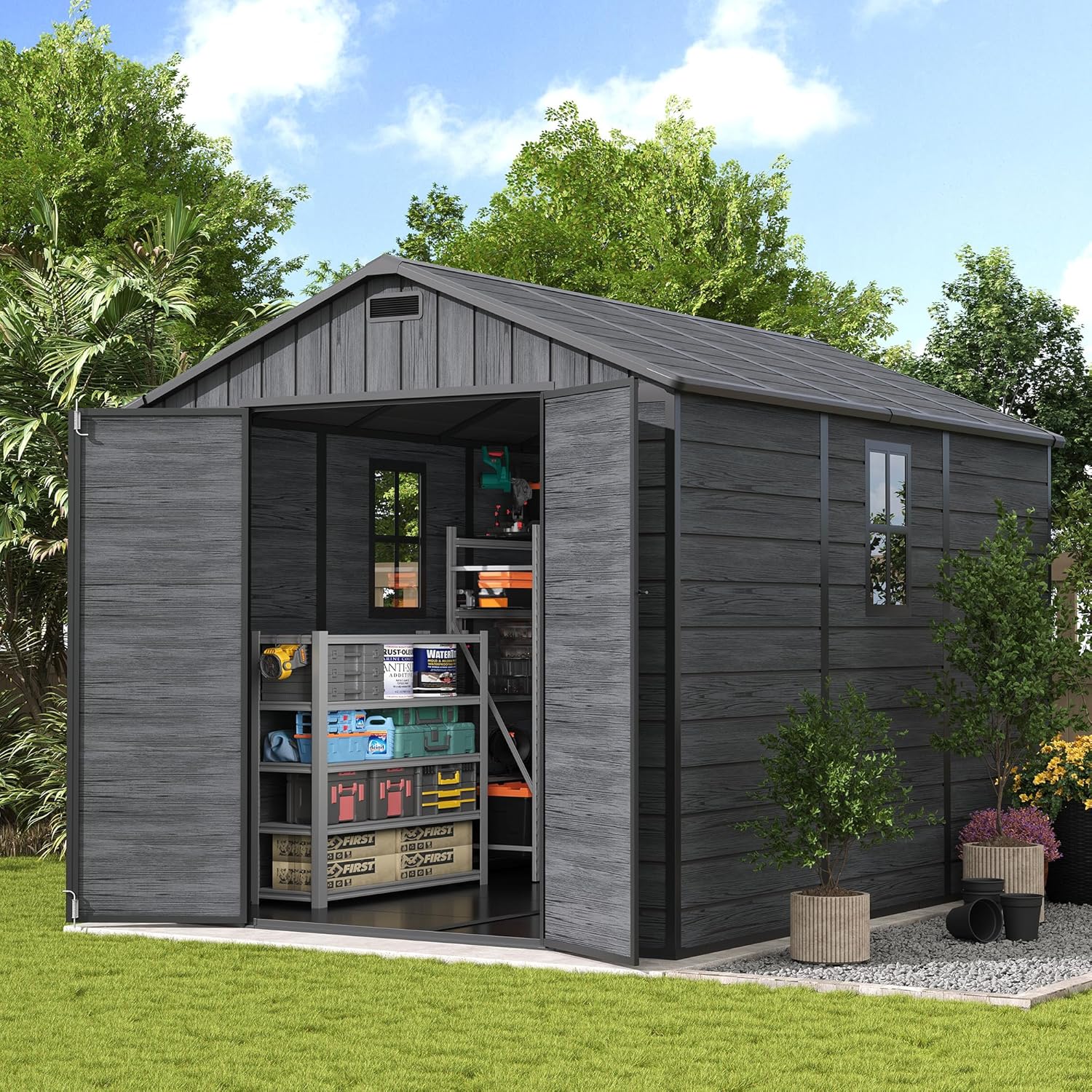 Reviews - UDPATIO 8x10 Shed Worth It? Honest Pros & Cons Analysis UDPATIO 8x10 shed worth it,UDPATIO 8x10 shed pros cons,best 8x10 resin storage shed,should I buy UDPATIO shed,UDPATIO vs other resin sheds,UDPATIO 8x10 shed honest opinion - detailed features and technical specifications