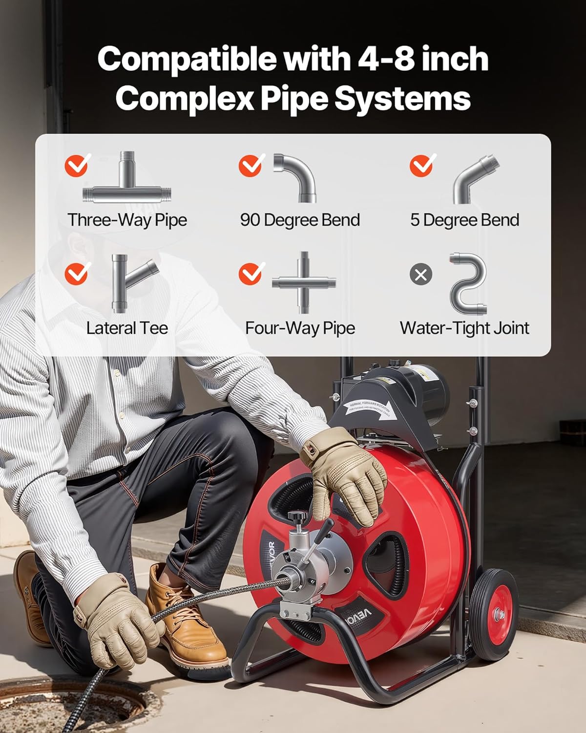 Reviews - VEVOR Drain Cleaner Machine Worth It? Honest Pros & Cons Step-by-step guide for VEVOR drain cleaner machine worth it,VEVOR drain snake pros cons,best drain cleaning machine,should I buy a VEVOR sewer snake,VEVOR JR-600 vs competitors,VEVOR auto feed drain auger - complete tutorial