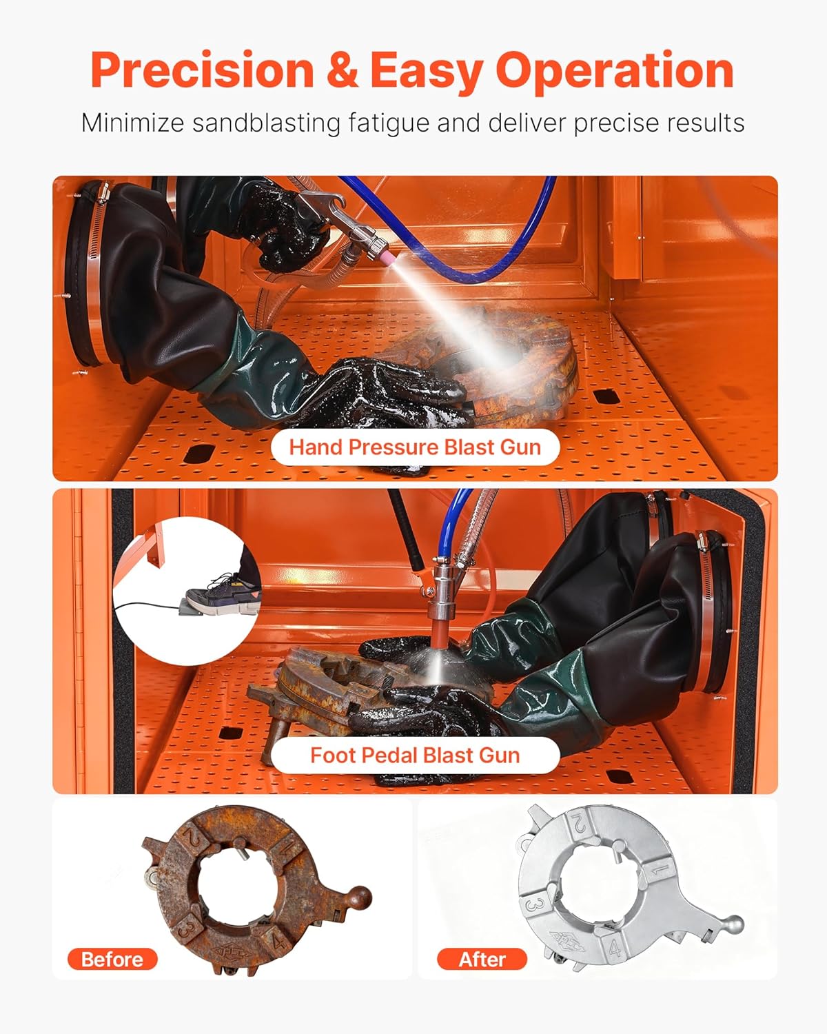 Step-by-step guide for VEVOR sandblasting cabinet worth it,should I buy a VEVOR sandblaster,VEVOR sandblasting cabinet pros cons,best industrial sandblasting cabinet,VEVOR vs other sandblasting cabinets,VEVOR 115 gallon cabinet honest - complete tutorial