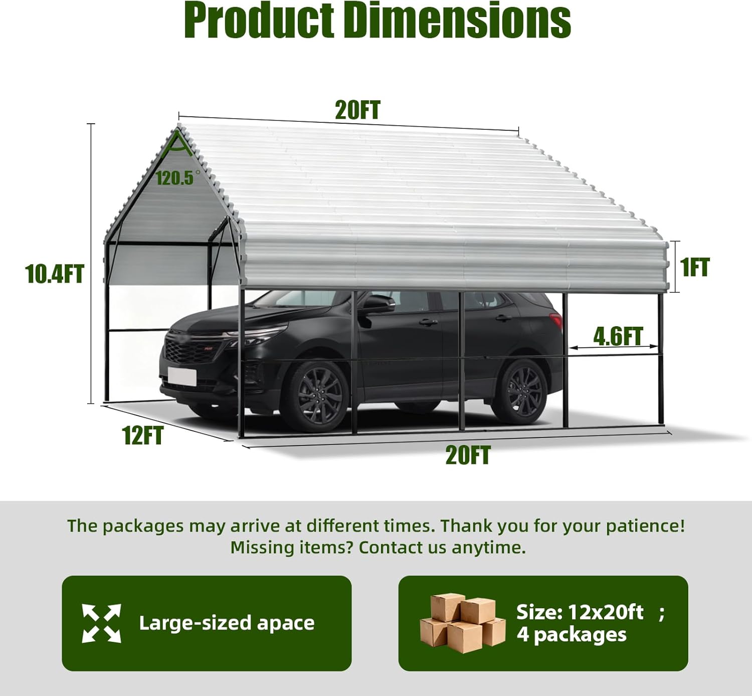 VOYSIGN metal carport worth it,should I buy a VOYSIGN carport,VOYSIGN 12x20 carport pros cons,VOYSIGN vs other metal carports,best heavy duty carport shelter,VOYSIGN carport honest opinion unboxing and complete package contents