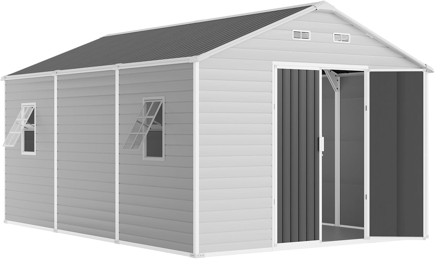 WACASA 10x14 shed worth it,should I buy a WACASA shed,WACASA shed pros cons,best large resin storage shed,10x14 resin shed honest,WACASA vs other sheds unboxing and complete package contents