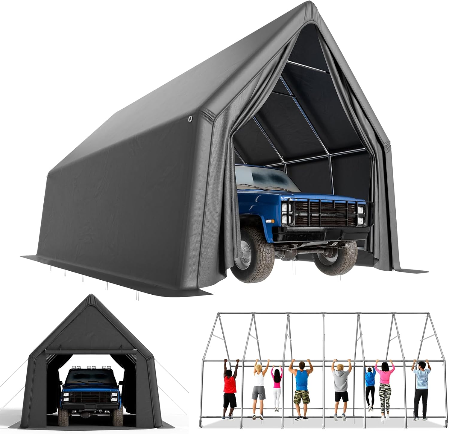 Reviews - WACASA Portable Garage Worth It? Honest Pros & Cons Analysis WACASA portable garage worth it,should I buy WACASA carport,WACASA carport pros cons,best heavy duty portable garage,13x24 ft carport worth buying,WACASA vs other carports - detailed features and technical specifications