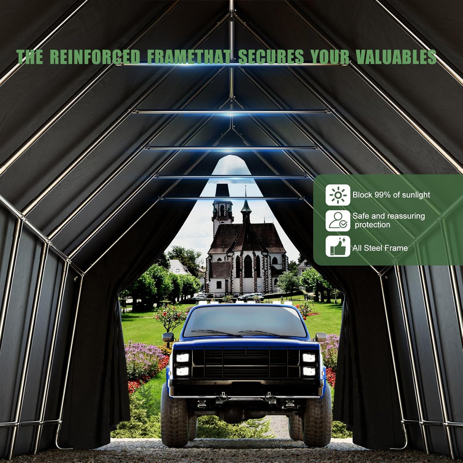 Reviews - WACASA Portable Garage Worth It? Honest Pros & Cons Analysis WACASA portable garage worth it,should I buy WACASA carport,WACASA carport pros cons,best heavy duty portable garage,13x24 ft carport worth buying,WACASA vs other carports performance testing and real-world results