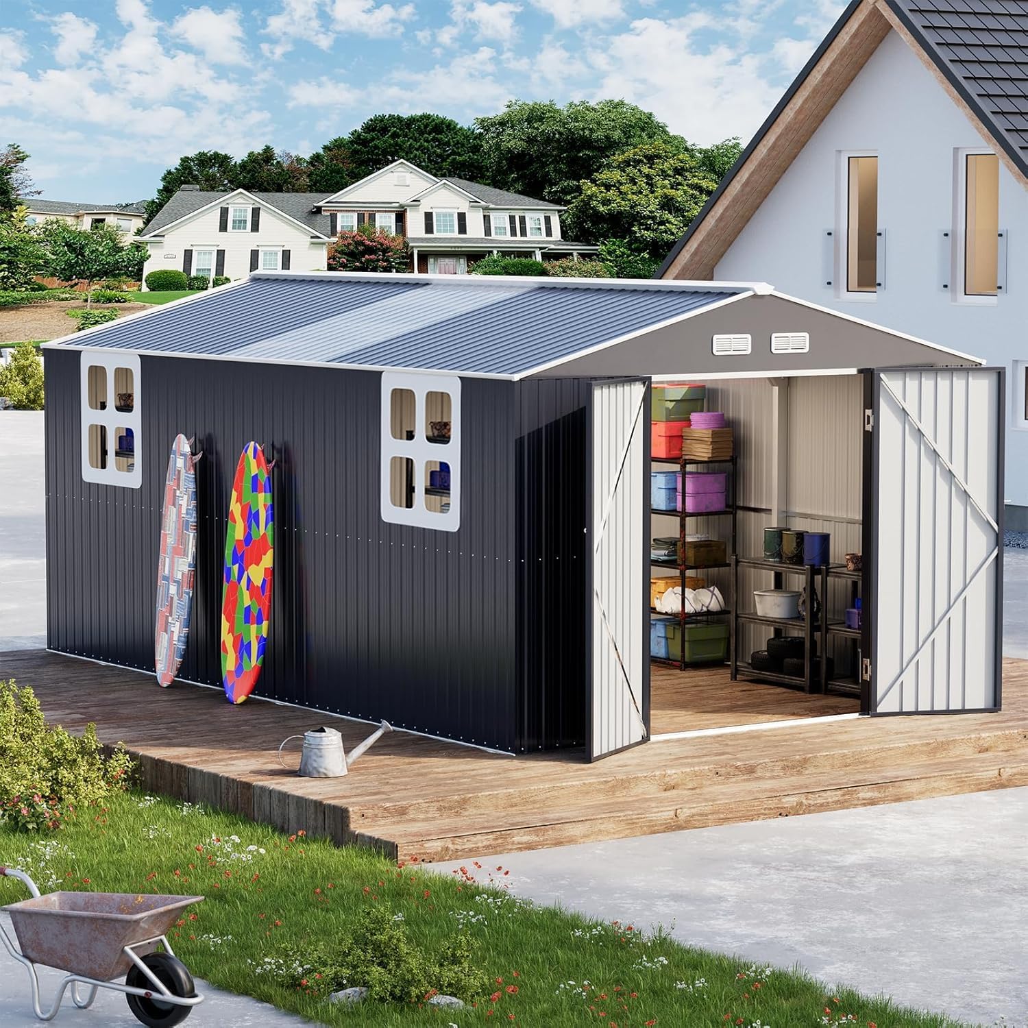 WELYAS 10x16 metal shed worth it,should I buy a WELYAS shed,WELYAS shed pros and cons,10x16 metal shed with floor base,best large metal storage shed,WELYAS shed vs other brands - detailed features and technical specifications