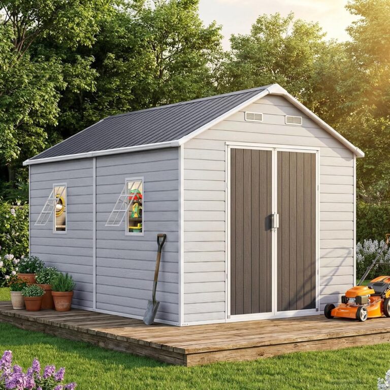 Reviews - WELYAS 8x12 Shed Worth Buying? Honest Pros & Cons Image 1 of WELYAS 8x12 shed worth buying