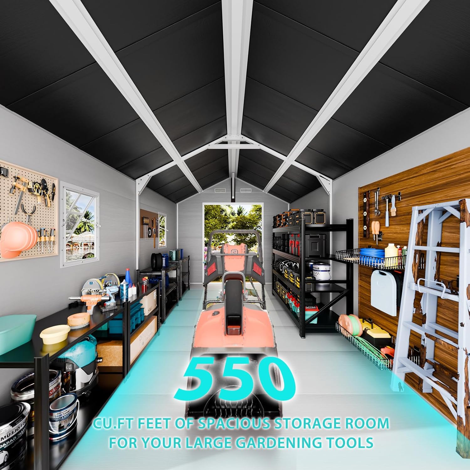 Reviews - WELYAS 8x12 Shed Worth Buying? Honest Pros & Cons WELYAS 8x12 shed worth buying,best 8x12 resin storage shed,WELYAS shed pros and cons,should I buy a WELYAS plastic shed,8x12 plastic shed vs metal,large waterproof garden shed unboxing and complete package contents