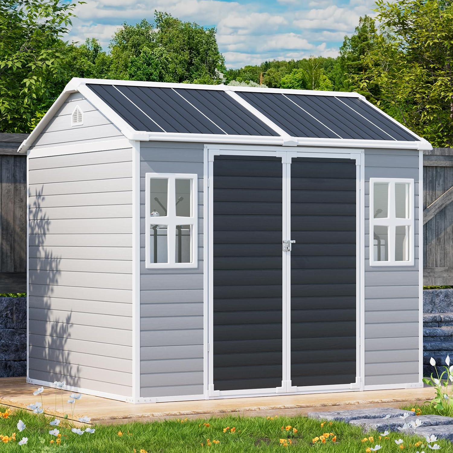 WELYAS 8x6 resin shed worth it,should I buy the WELYAS resin shed,WELYAS shed pros and cons,best 8x6 plastic garden shed,WELYAS shed vs other brands,WELYAS storage shed worth buying - detailed features and technical specifications