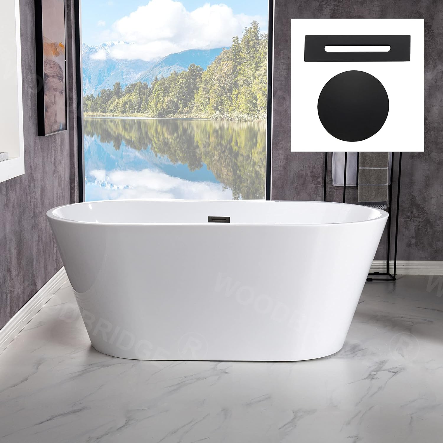 Reviews - WOODBRIDGE 54 Acrylic Bathtub Worth It? Honest Pros & Cons WOODBRIDGE 54 acrylic bathtub worth it,WOODBRIDGE 54 bathtub pros cons,should I buy WOODBRIDGE freestanding tub,WOODBRIDGE vs other acrylic tubs,best freestanding soaking tub,WOODBRIDGE BTA1702-MB honest - detailed features and technical specifications