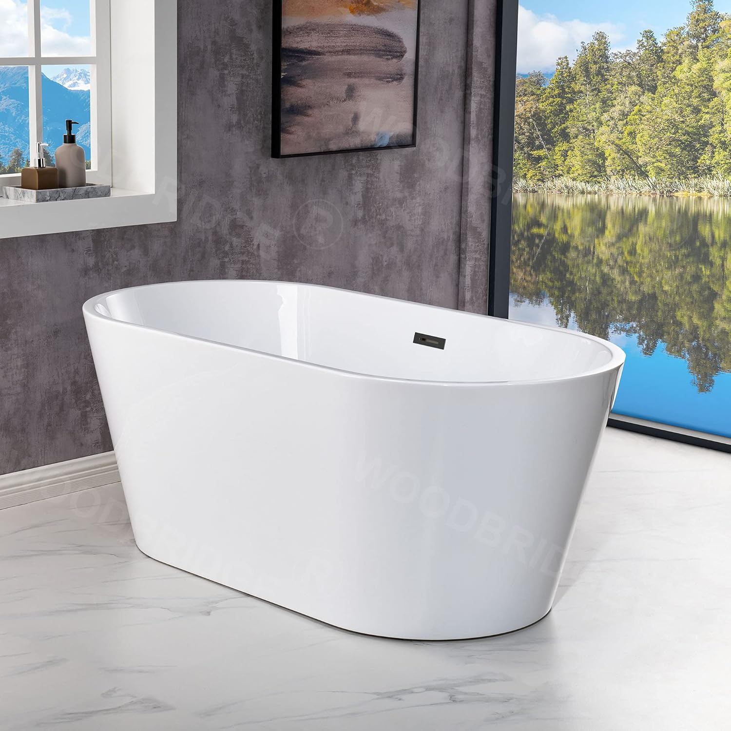 Reviews - WOODBRIDGE 54 Acrylic Bathtub Worth It? Honest Pros & Cons WOODBRIDGE 54 acrylic bathtub worth it,WOODBRIDGE 54 bathtub pros cons,should I buy WOODBRIDGE freestanding tub,WOODBRIDGE vs other acrylic tubs,best freestanding soaking tub,WOODBRIDGE BTA1702-MB honest unboxing and complete package contents
