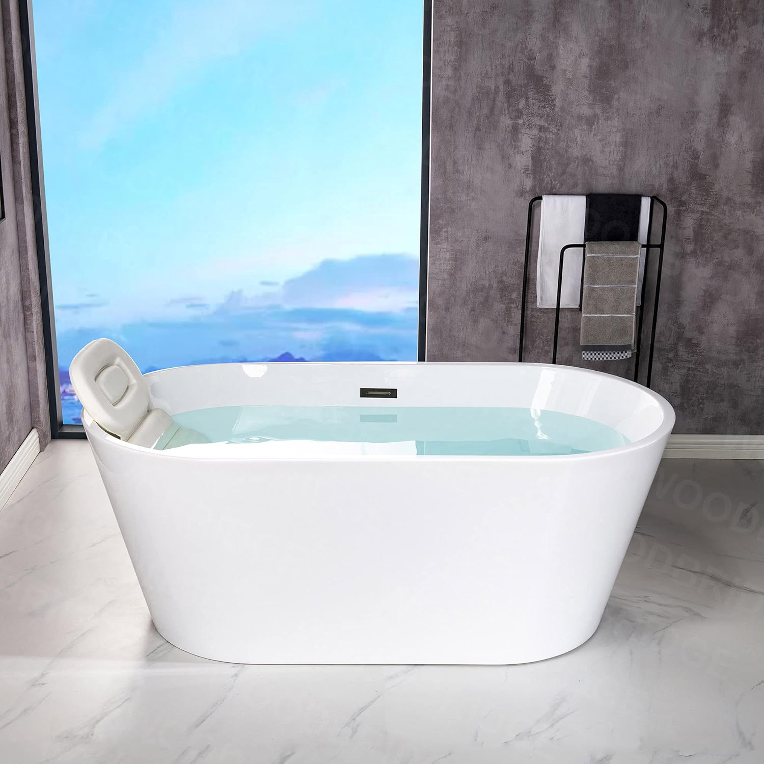 Reviews - WOODBRIDGE 54 Acrylic Bathtub Worth It? Honest Pros & Cons WOODBRIDGE 54 acrylic bathtub worth it,WOODBRIDGE 54 bathtub pros cons,should I buy WOODBRIDGE freestanding tub,WOODBRIDGE vs other acrylic tubs,best freestanding soaking tub,WOODBRIDGE BTA1702-MB honest performance testing and real-world results