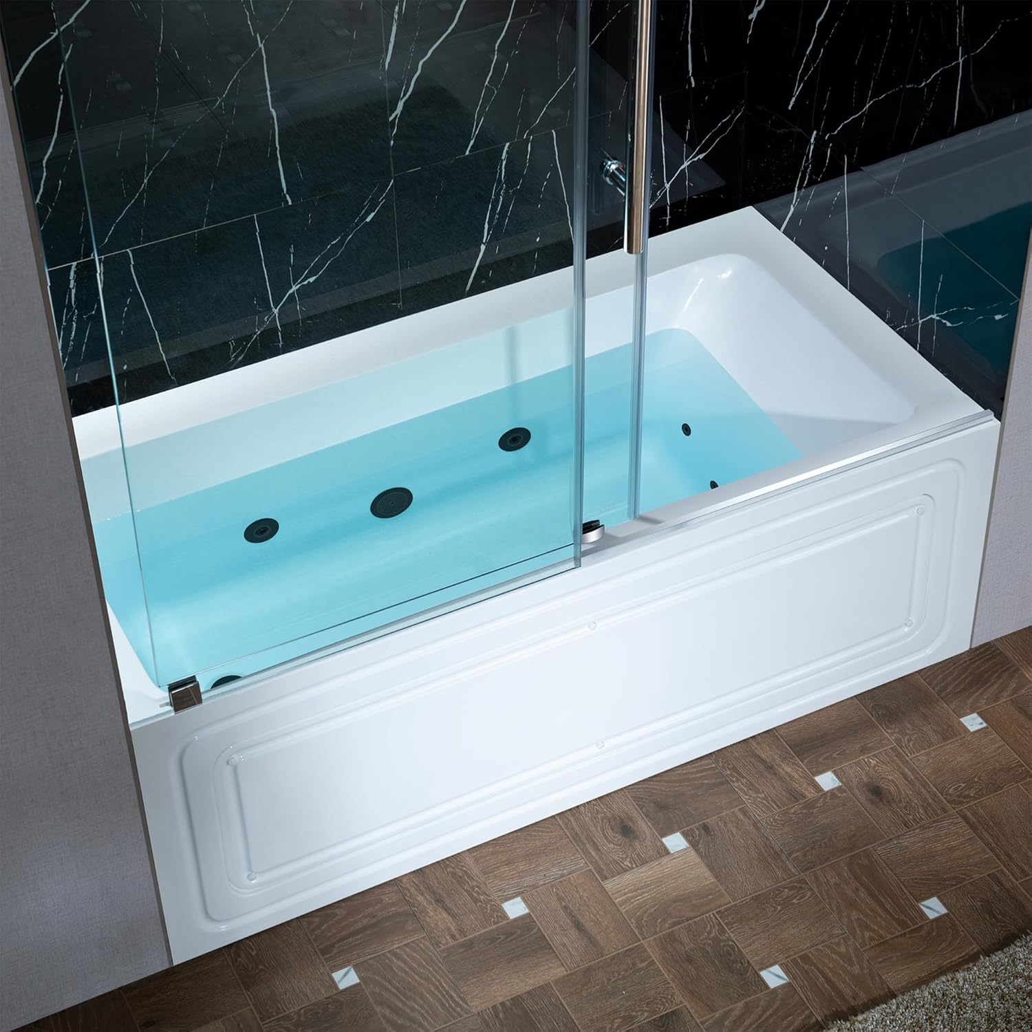 Reviews - WOODBRIDGE Whirlpool Tub Worth It? Honest Pros & Cons WOODBRIDGE whirlpool tub worth it,should I buy a WOODBRIDGE tub,WOODBRIDGE BS429-L-MB02 pros cons,WOODBRIDGE vs other whirlpool tubs,best alcove jetted tub,WOODBRIDGE heated tub honest - detailed features and technical specifications