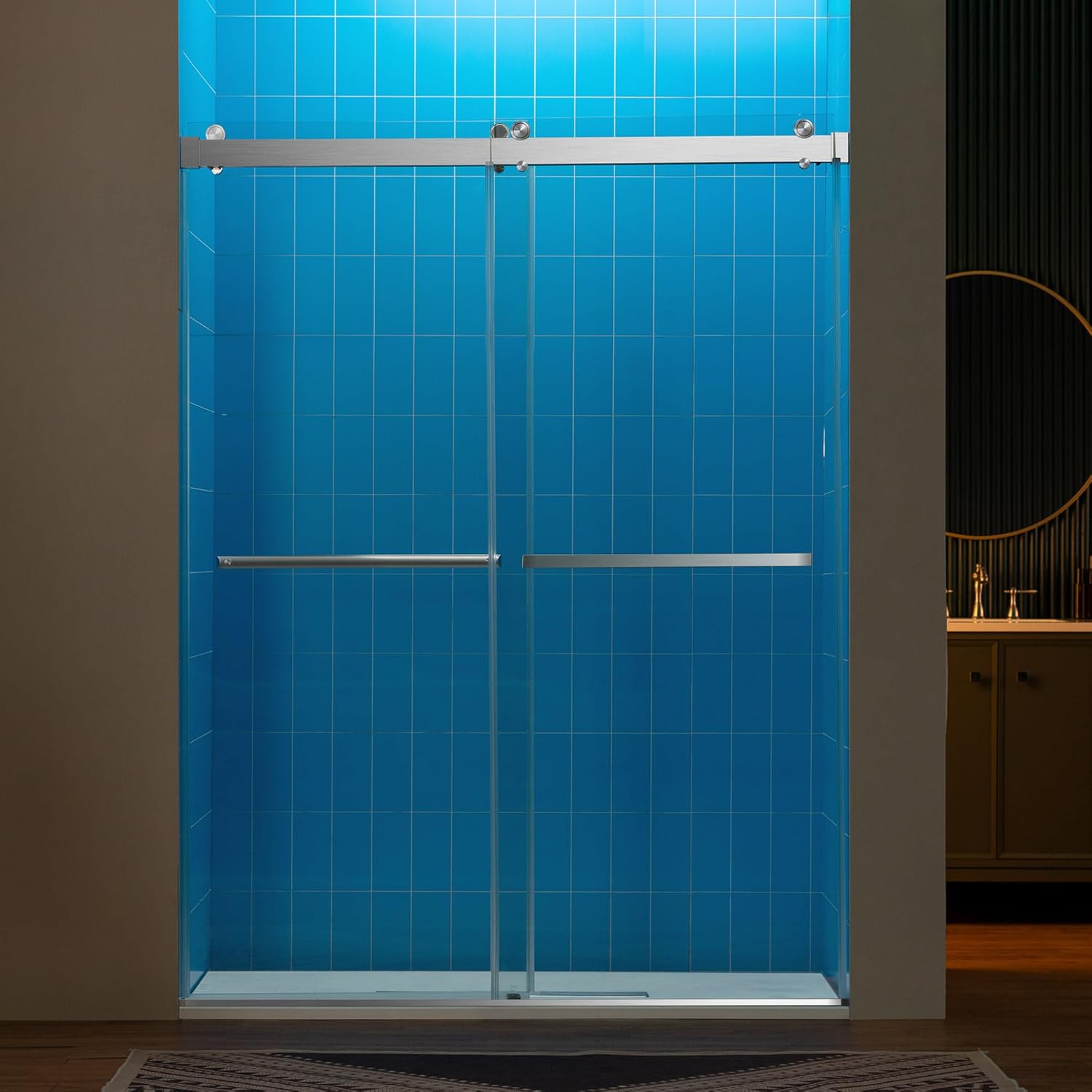 Woodbridge sliding shower door worth it,Woodbridge shower door pros cons,best frameless sliding shower door,should I buy a Woodbridge shower door,Woodbridge vs other shower doors,Woodbridge shower door honest opinion - detailed features and technical specifications